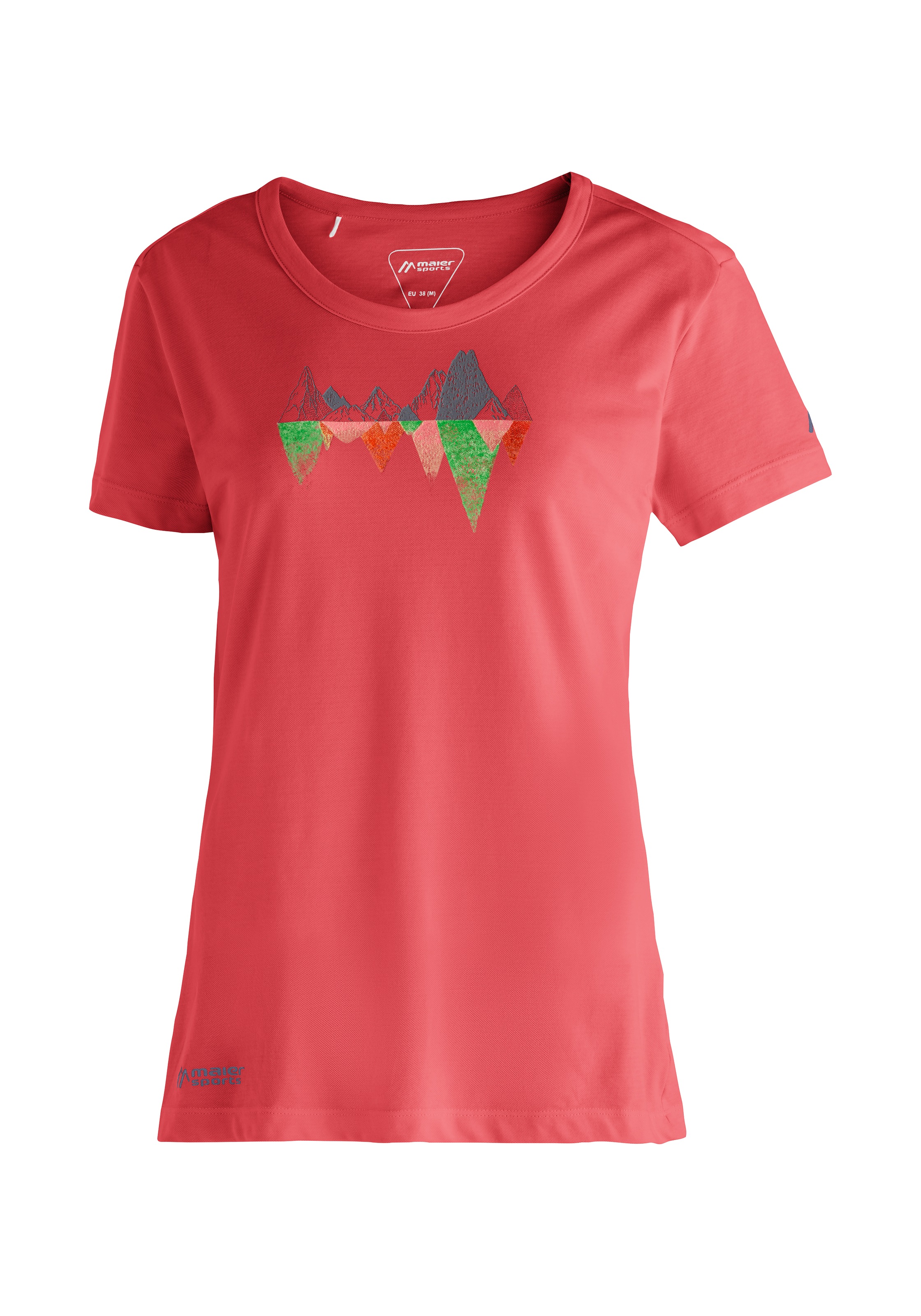 Maier Sports T-Shirt »Tilia Shirt W«, Damen Funktionsshirt, Freizeitshirt mit Aufdruck