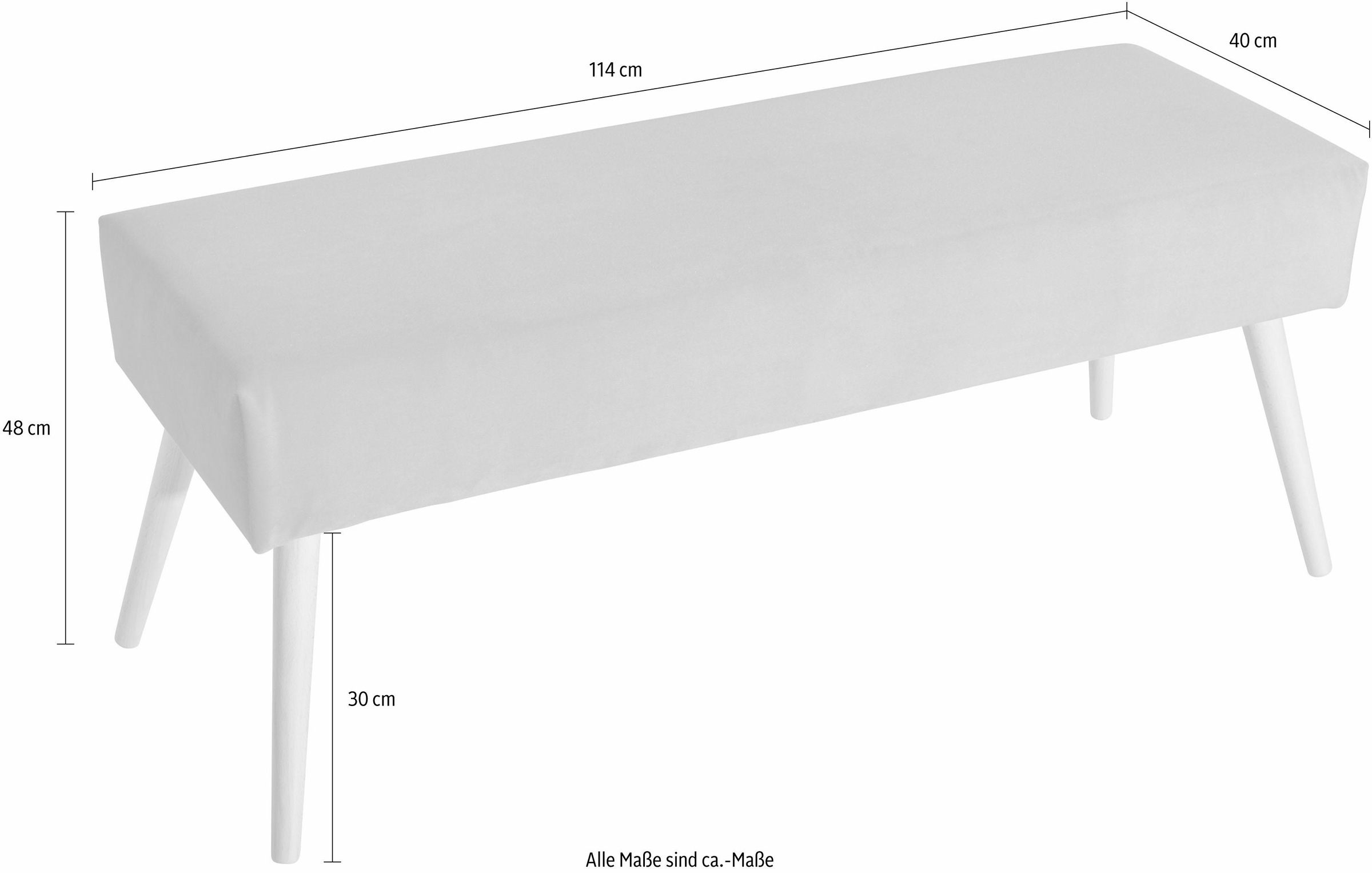 Max Winzer® Sitzbank »Sit«, mit hohen konischen Füssen