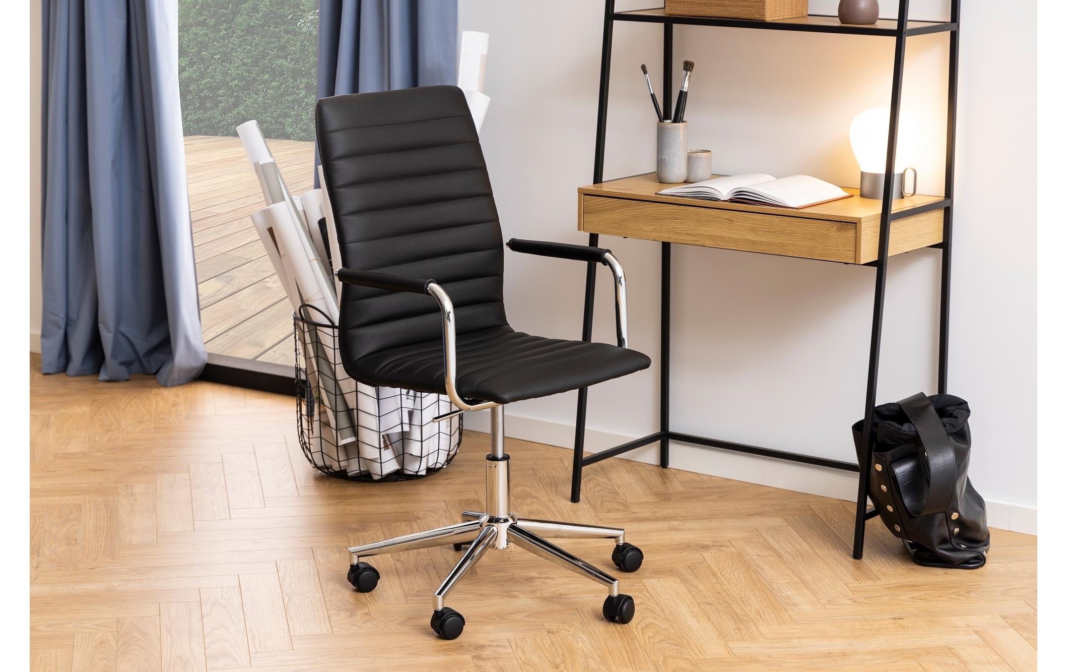 AC Design Schreibtischstuhl »Winslow mit Polsterrücken und Armlehnen«, Kunstleder