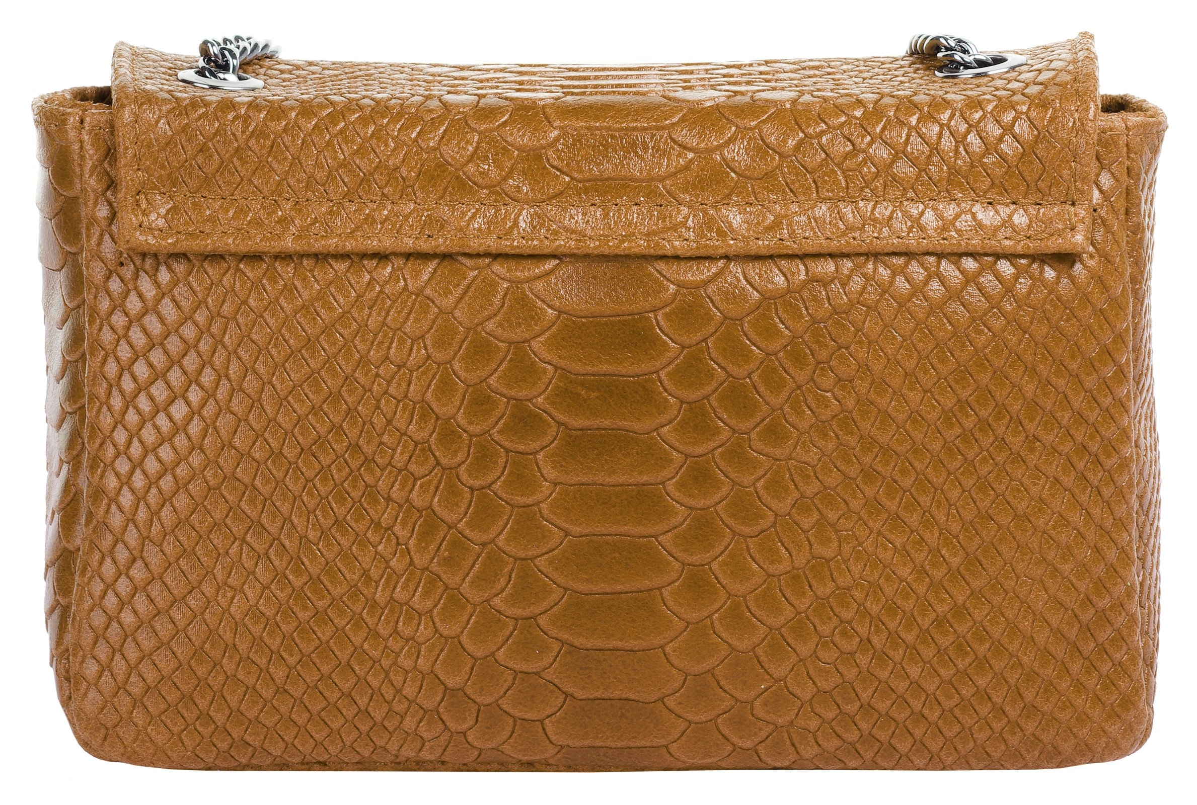 Cluty Umhängetasche, echt Leder, Made in Italy