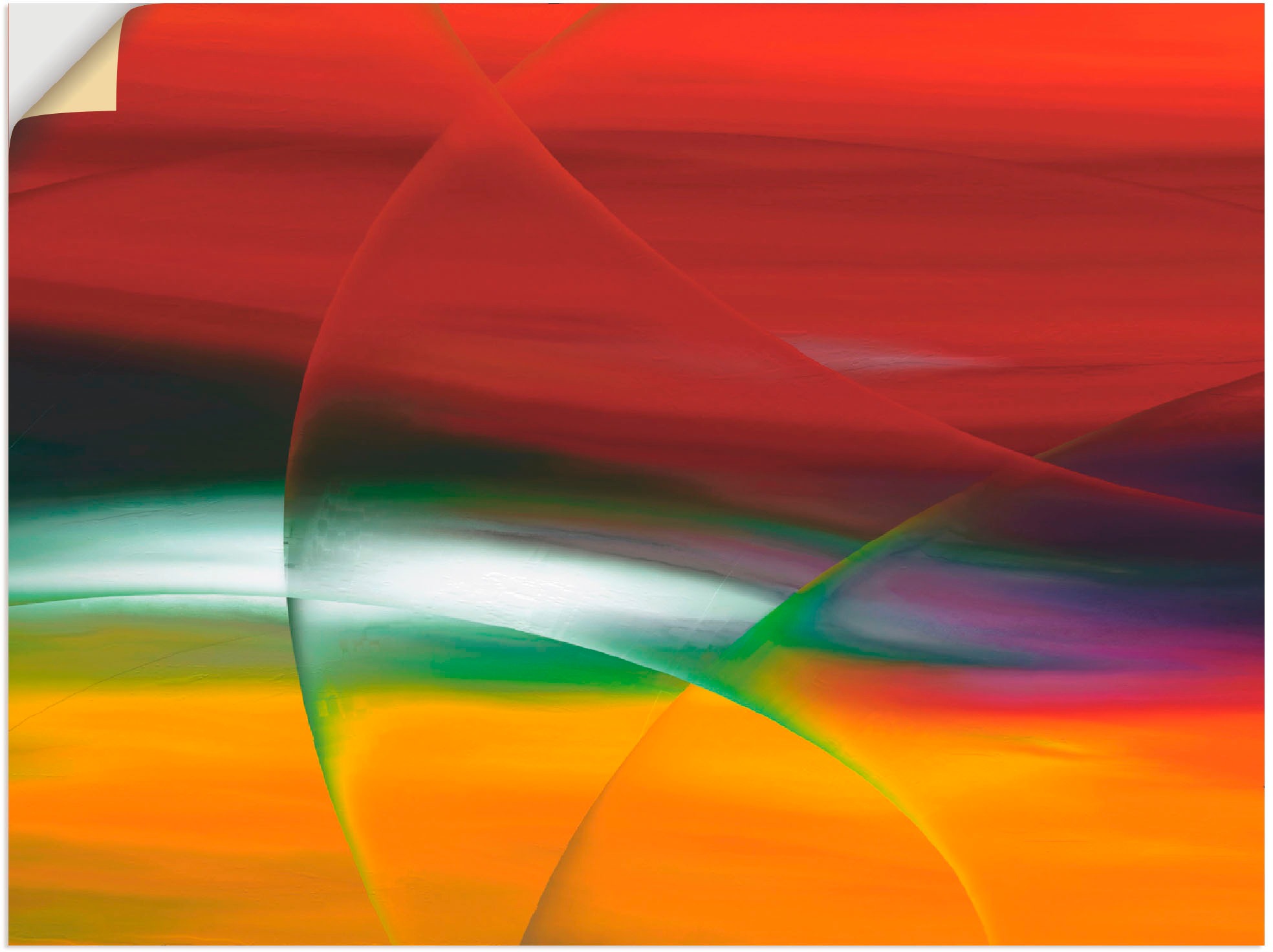 Image of Artland Wandbild »Modern IV«, Gegenstandslos, (1 St.), in vielen Grössen & Produktarten -Leinwandbild, Poster, Wandaufkleber / Wandtattoo auch für Badezimmer geeignet bei Ackermann Versand Schweiz