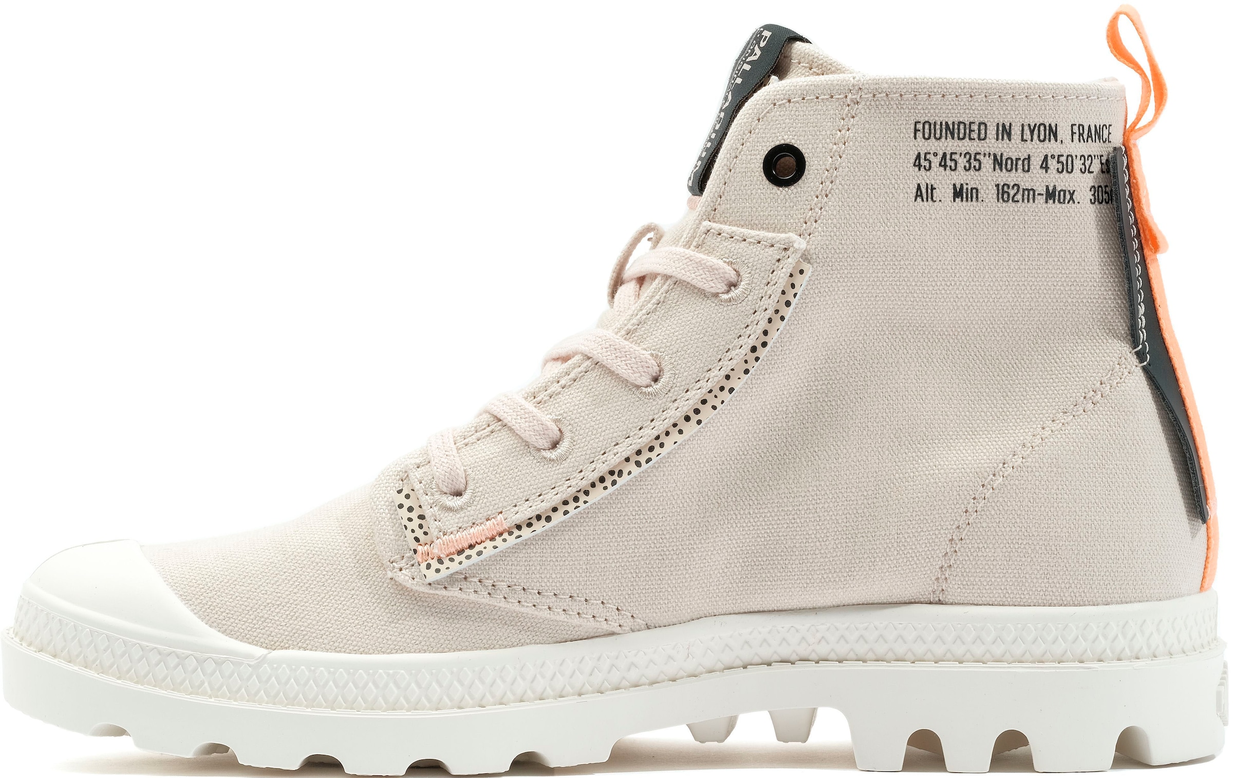 Palladium Schnürboots »PAMPA UNDERLAYER«, Schnürstiefel, Schnürstiefelette aus Canvas