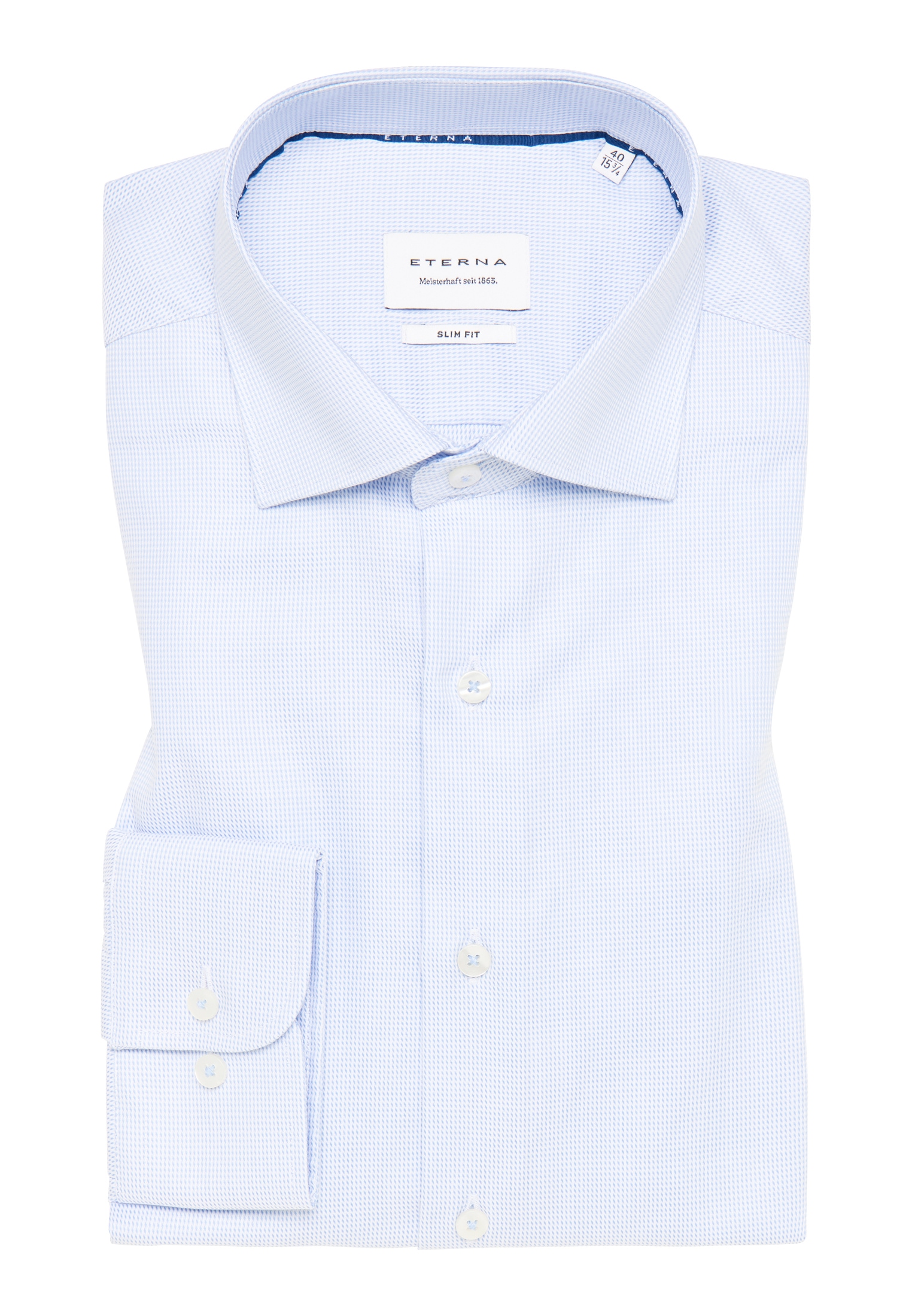 Eterna Langarmhemd »SLIM FIT«, NON IRON (bügelfrei)