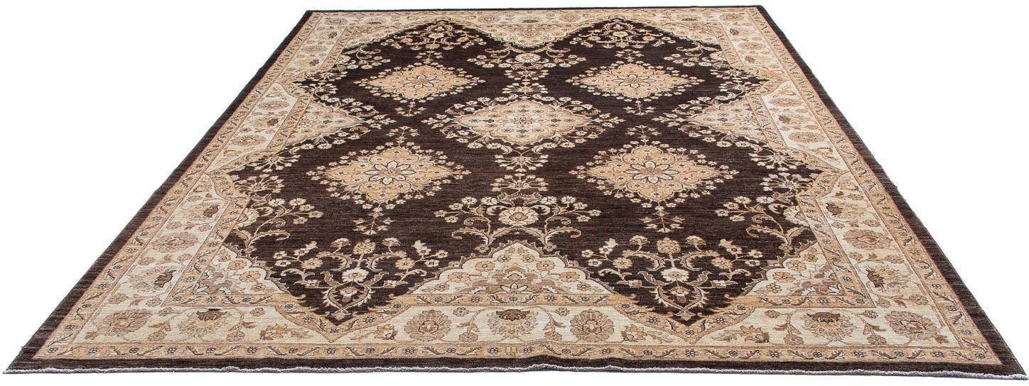 Image of morgenland Wollteppich »Ziegler Blumenmuster 309 x 246 cm«, rechteckig, 0,8 mm Höhe, Unikat mit Zertifikat bei Ackermann Versand Schweiz