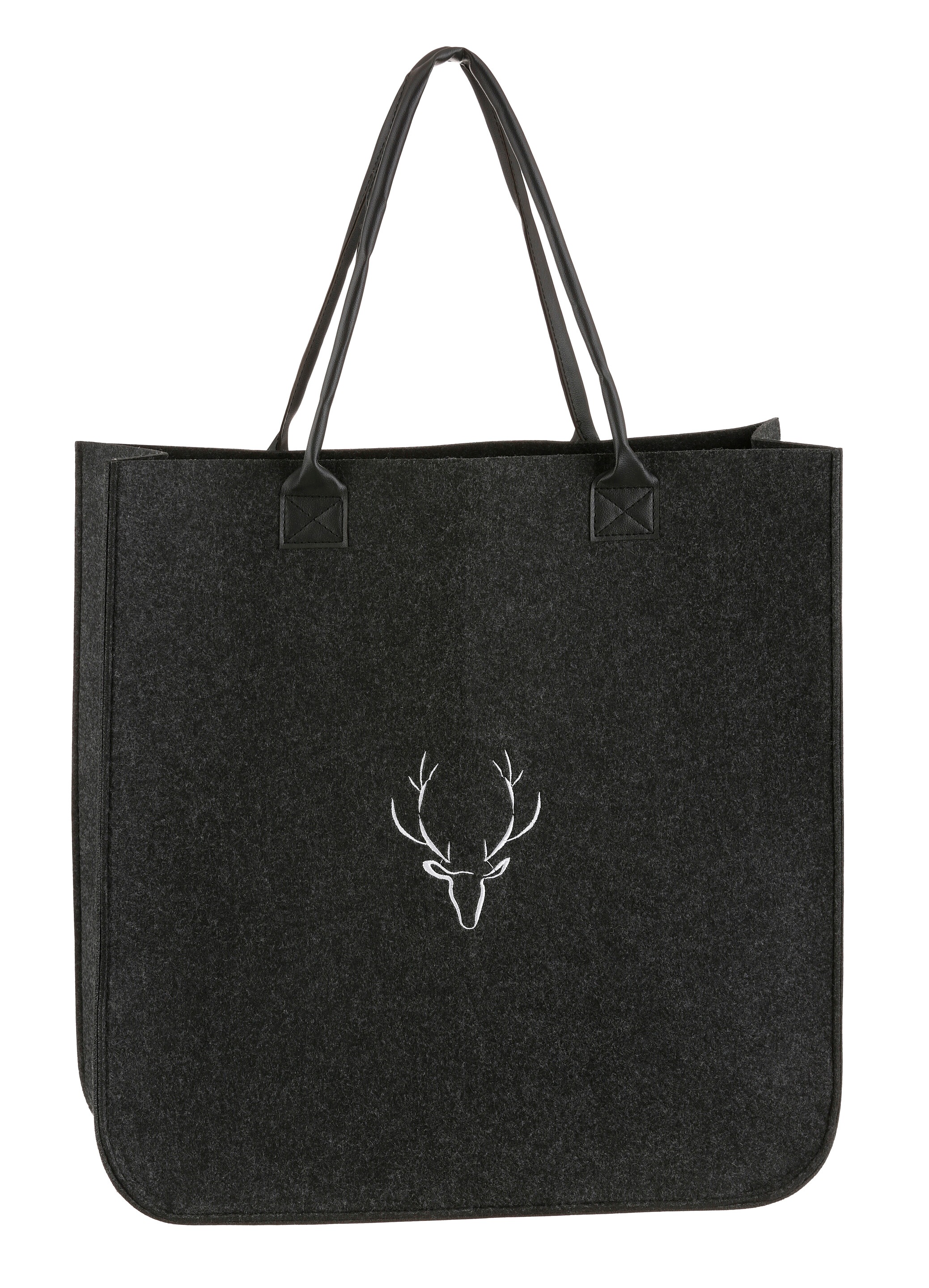 Image of MarJo Tragetasche, mit Hirsch-Stickerei bei Ackermann Versand Schweiz
