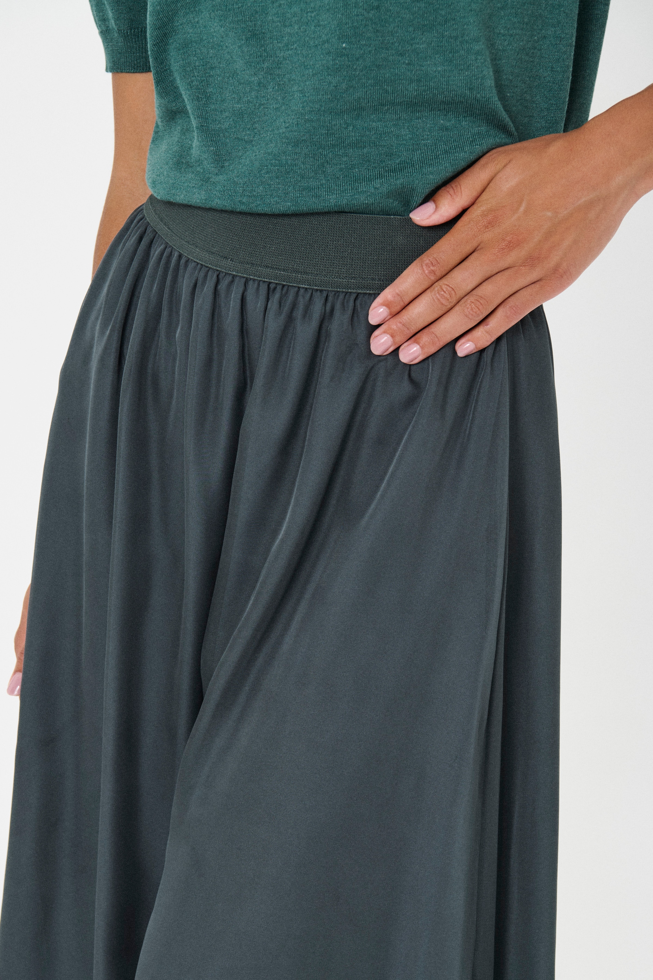 Saint Tropez Jupe midi »CoralSZ Skirt« en chiffon