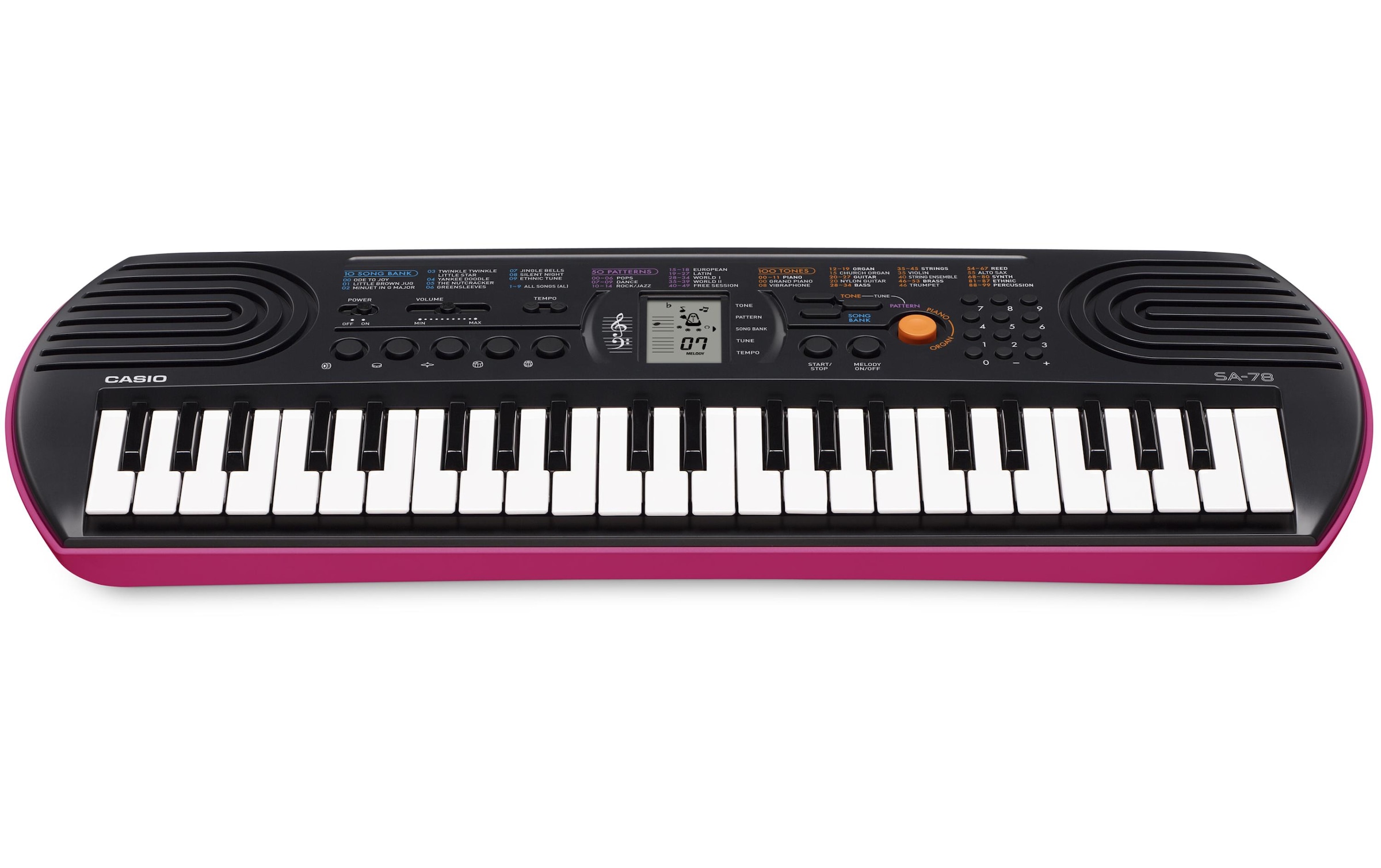 CASIO Keyboard »Mini-Keyboard SA-78«, mit 44 Minitasten