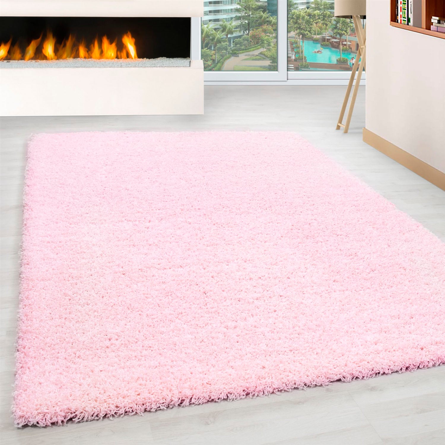 Ayyildiz Teppiche Hochflor-Teppich »Life Shaggy 1500«, rechteckig, 30 mm Höhe, Langflor, uni, grosse Farbauswahl, robust, auch als Läufer und in rund