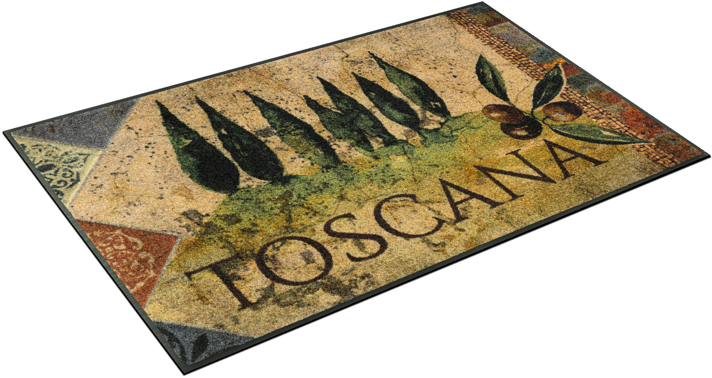 Image of wash+dry by Kleen-Tex Teppich »Estate Toscana«, rechteckig, 7 mm Höhe, rutschhemmend, In- und Outdoor geeignet, waschbar bei Ackermann Versand Schweiz