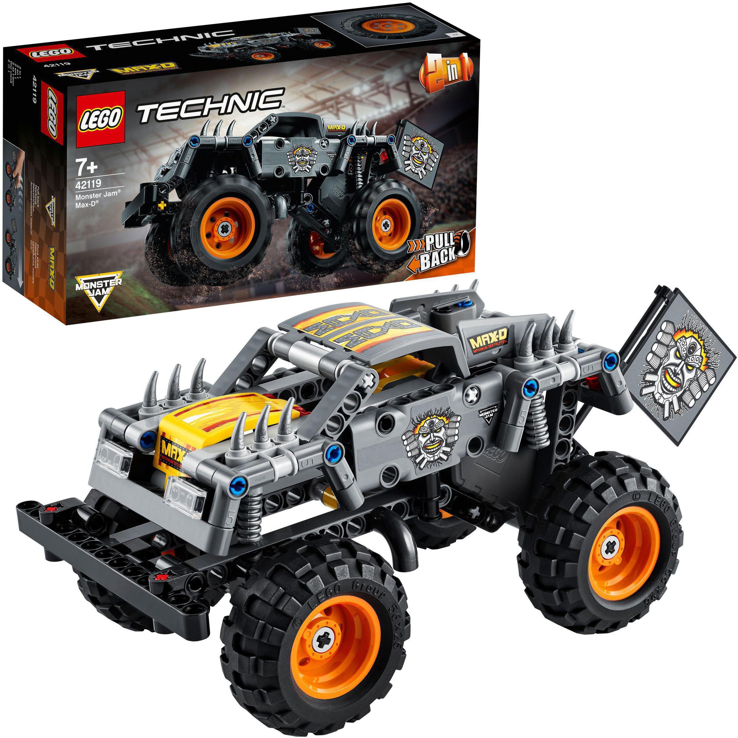 Image of LEGO® Konstruktionsspielsteine »Monster Jam® Max-D® (42119), LEGO® Technic«, (230 St.), Made in Europe bei Ackermann Versand Schweiz