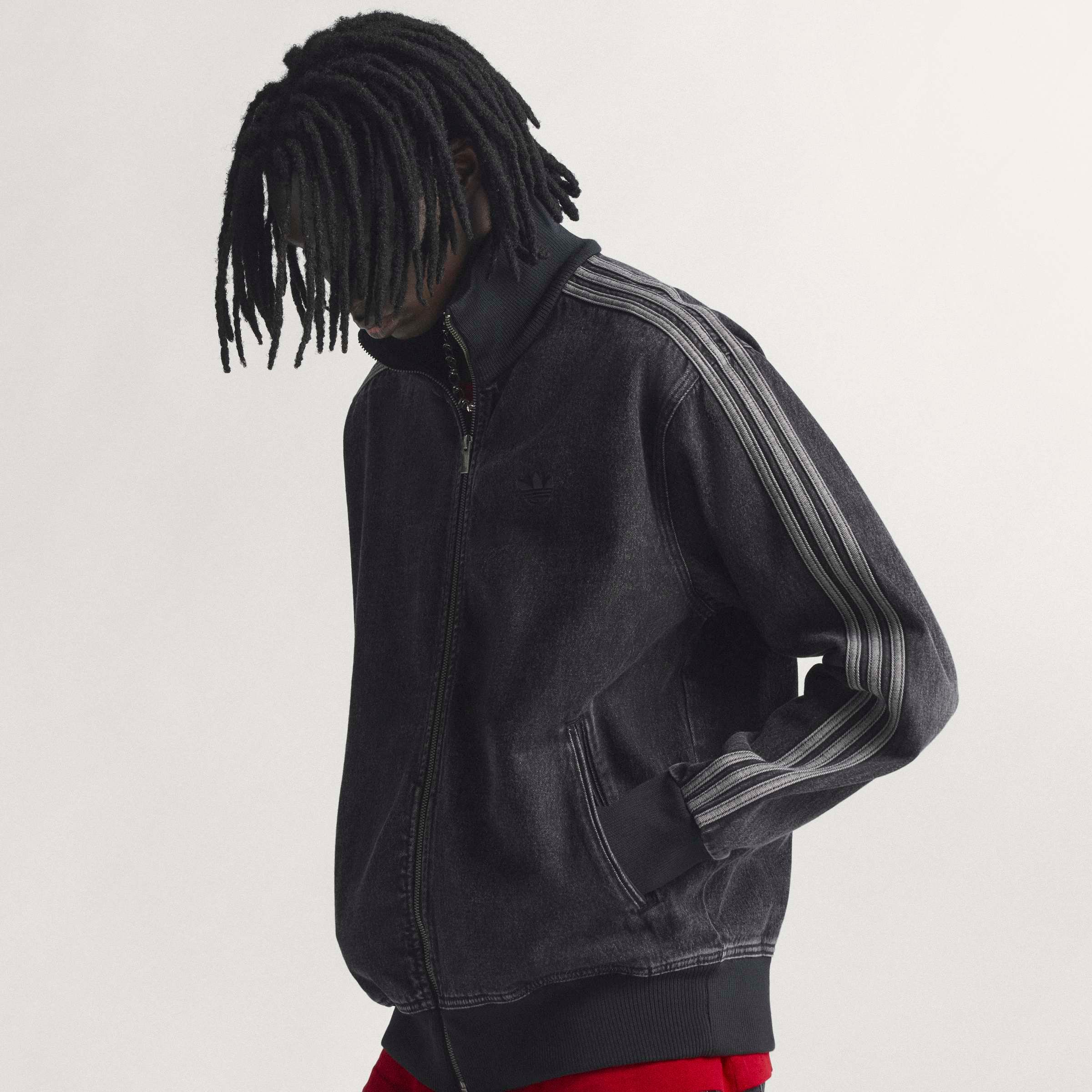 adidas Originals Jeansjacke »DENIM FB TT« mit Reissverschluss, aus Baumwolle