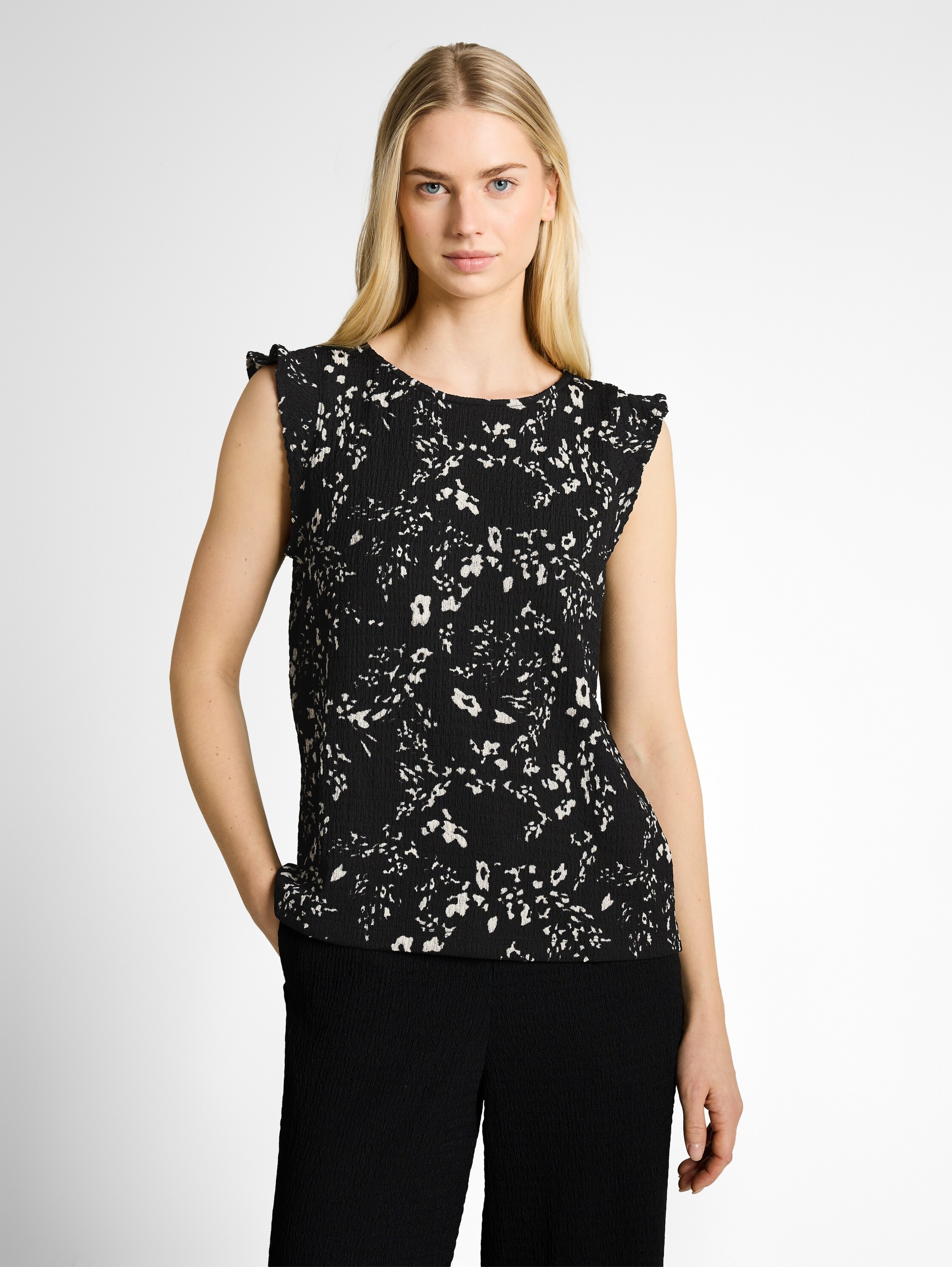 Image of TOM TAILOR Denim Rundhalsshirt Sommershirt mit