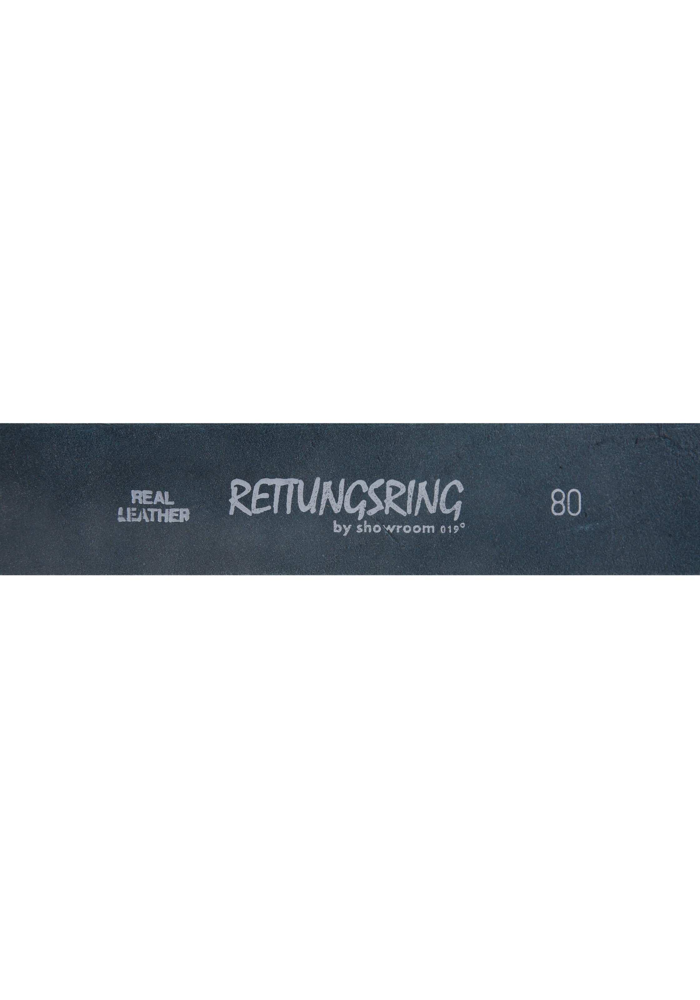 RETTUNGSRING by showroom 019° Ledergürtel, mit austauschbarer Schliesse »Oval Geflochten«