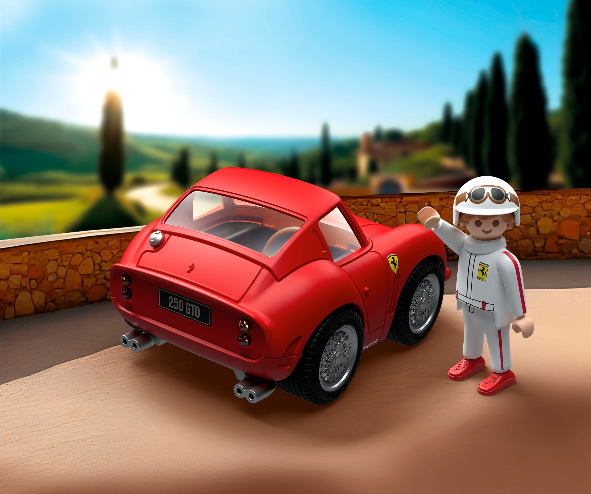 Playmobil® Konstruktions-Spielset »PLAYMOBIL X Ferrari 250 GTO (71856), Cars« Made in Europe