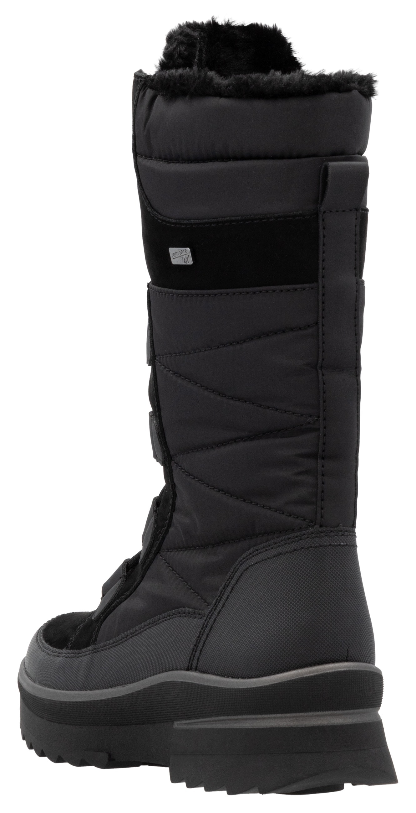 Remonte Winterstiefel, Keilabsatz, Schnürstiefel, Outdoorstiefel mit Innenreissverschluss