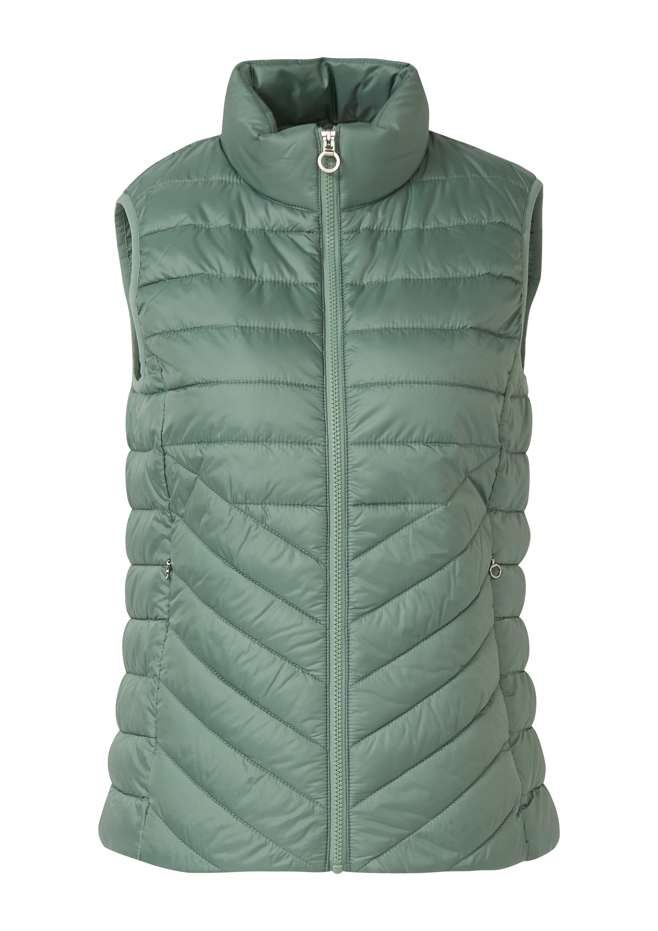 s.Oliver Gilet matelassé mit Stehkragen