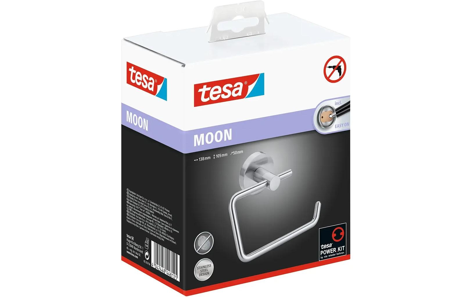 tesa Toilettenpapierhalter »Moon«