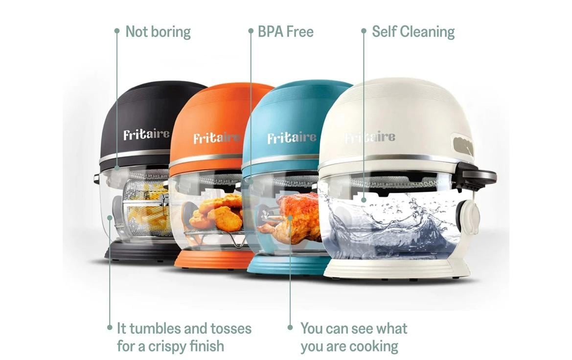 Heissluftfritteuse »Fritaire Schwarz«, 1500 W