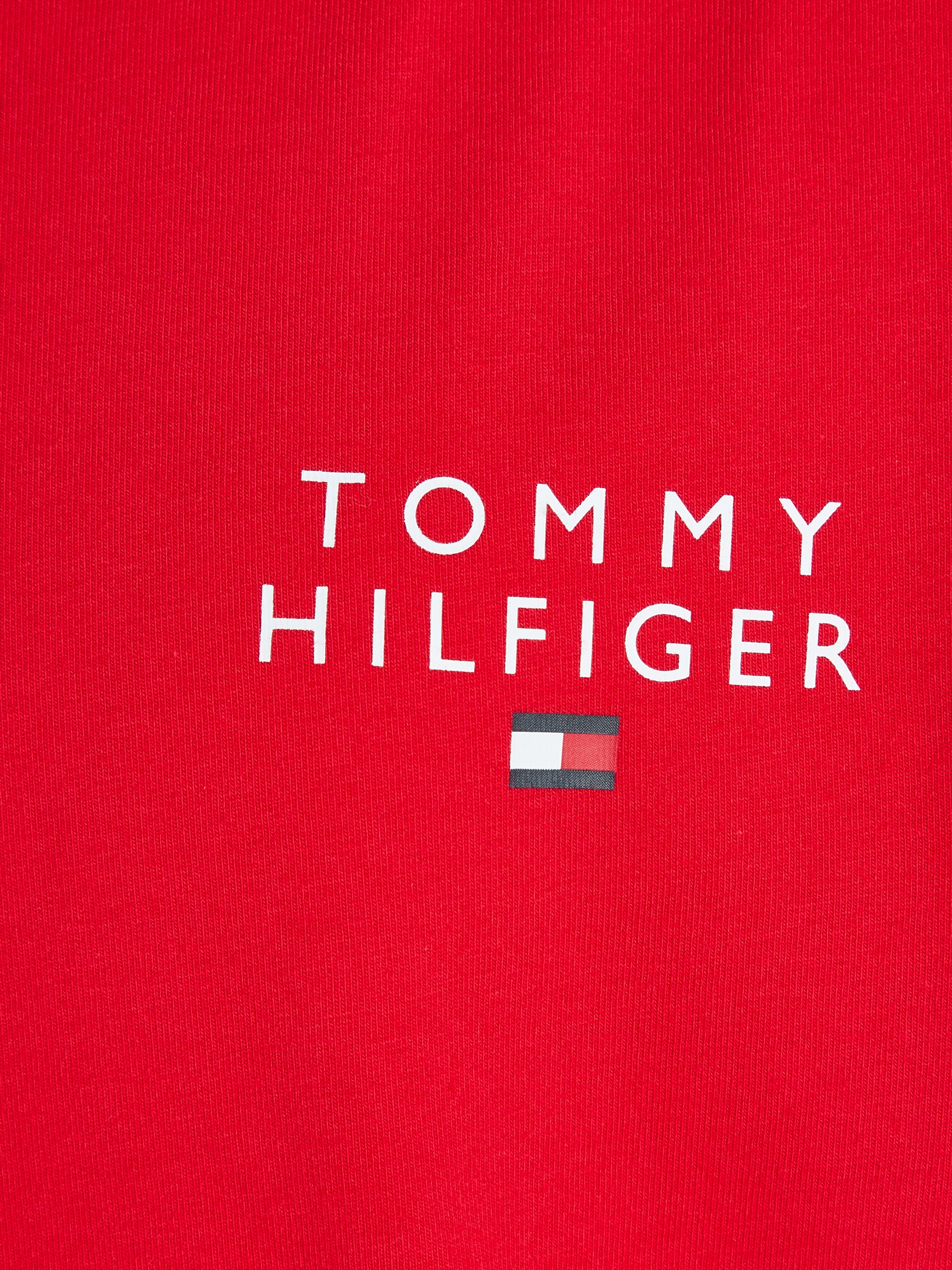 ♕ Tommy Hilfiger PRINT«, auf tlg.), PJ Branding Hilfiger versandkostenfrei Tommy (2 LONG »LS PANTS Underwear mit SET Schlafanzug