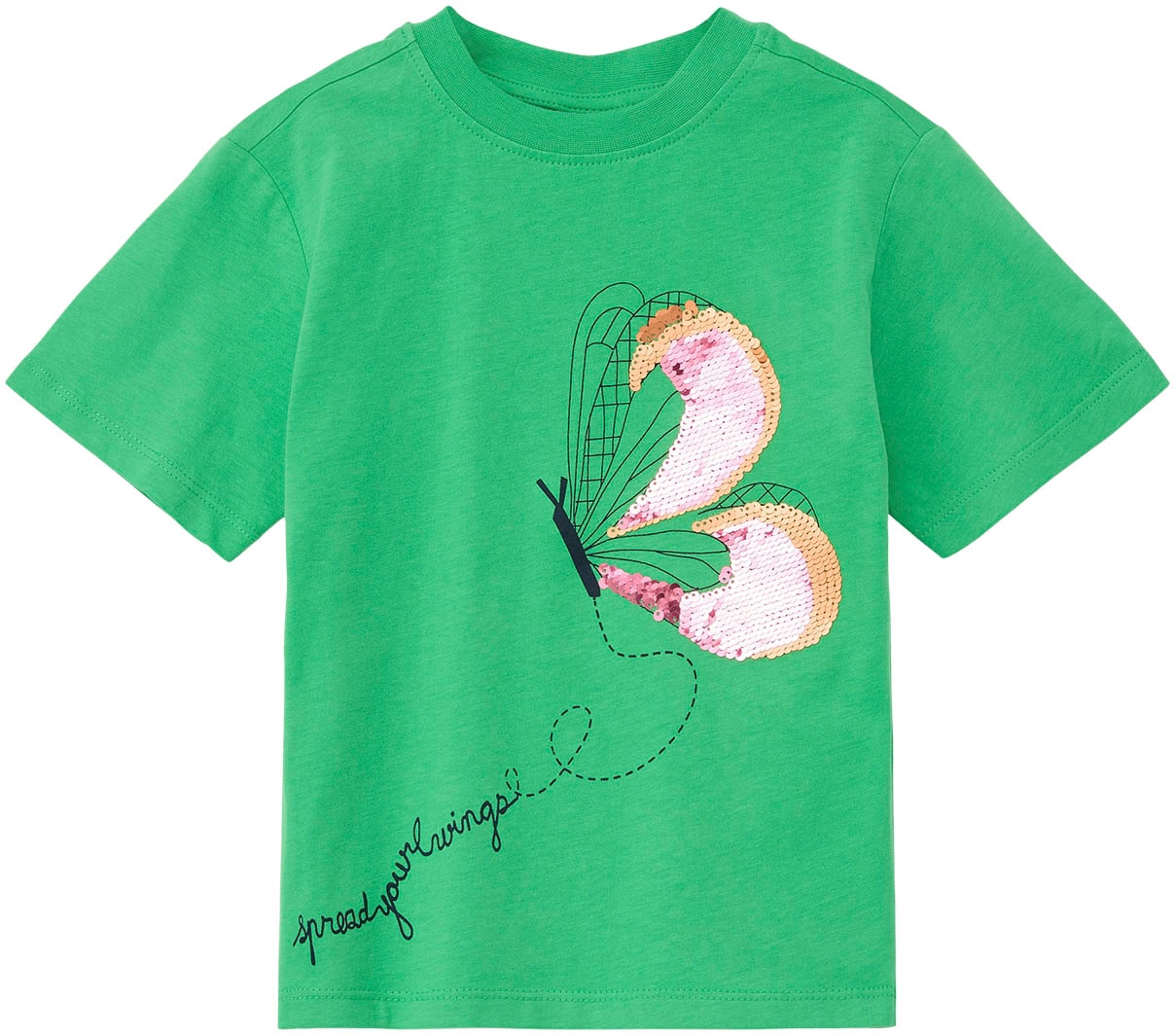 Trendige s.Oliver Junior T-Shirt, mit Wendepailletten versandkostenfrei -  ohne Mindestbestellwert shoppen