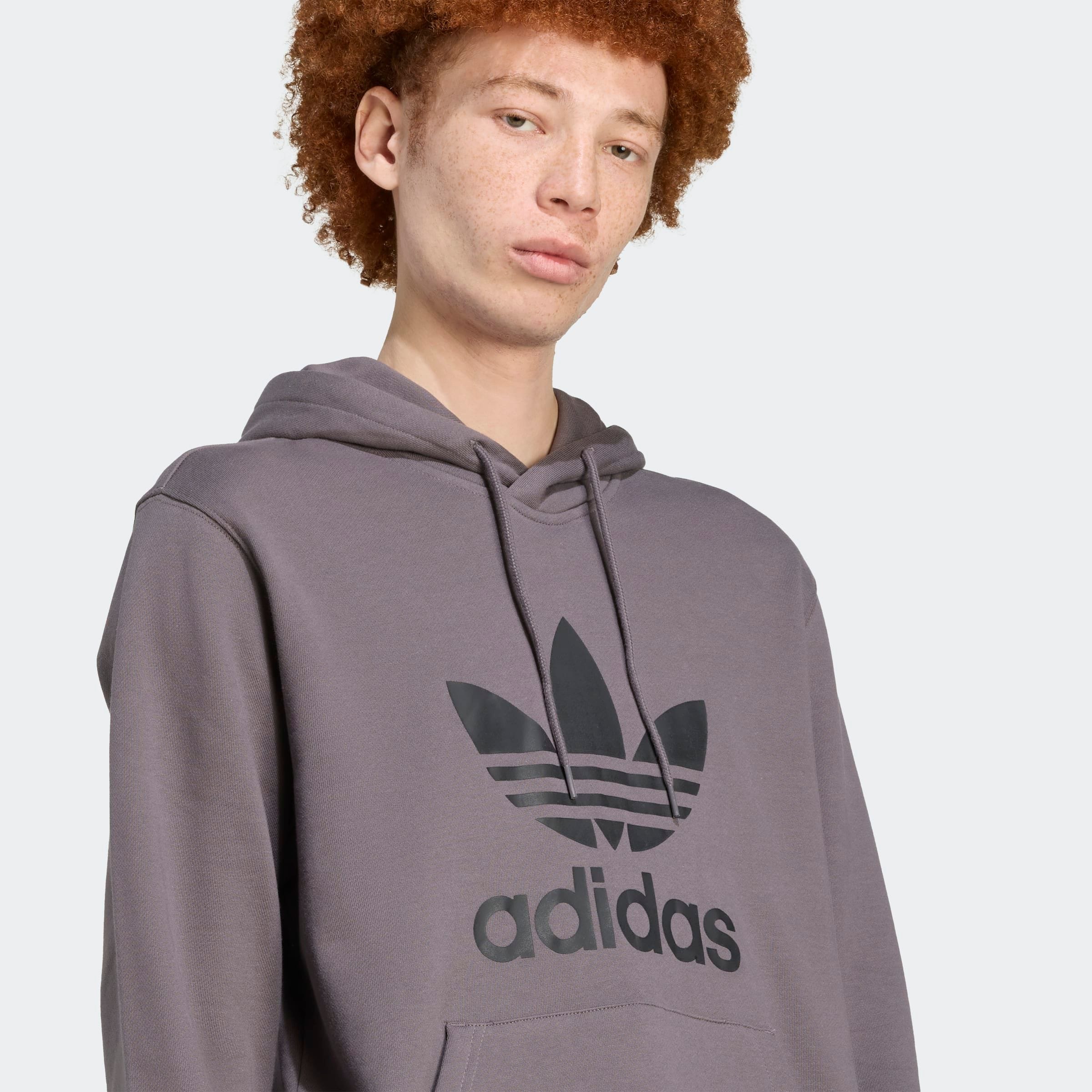 adidas Originals Kapuzensweatshirt »TREFOIL HOODY«, Hoodie, Kapuzenpullover mit grossem Logoprint
