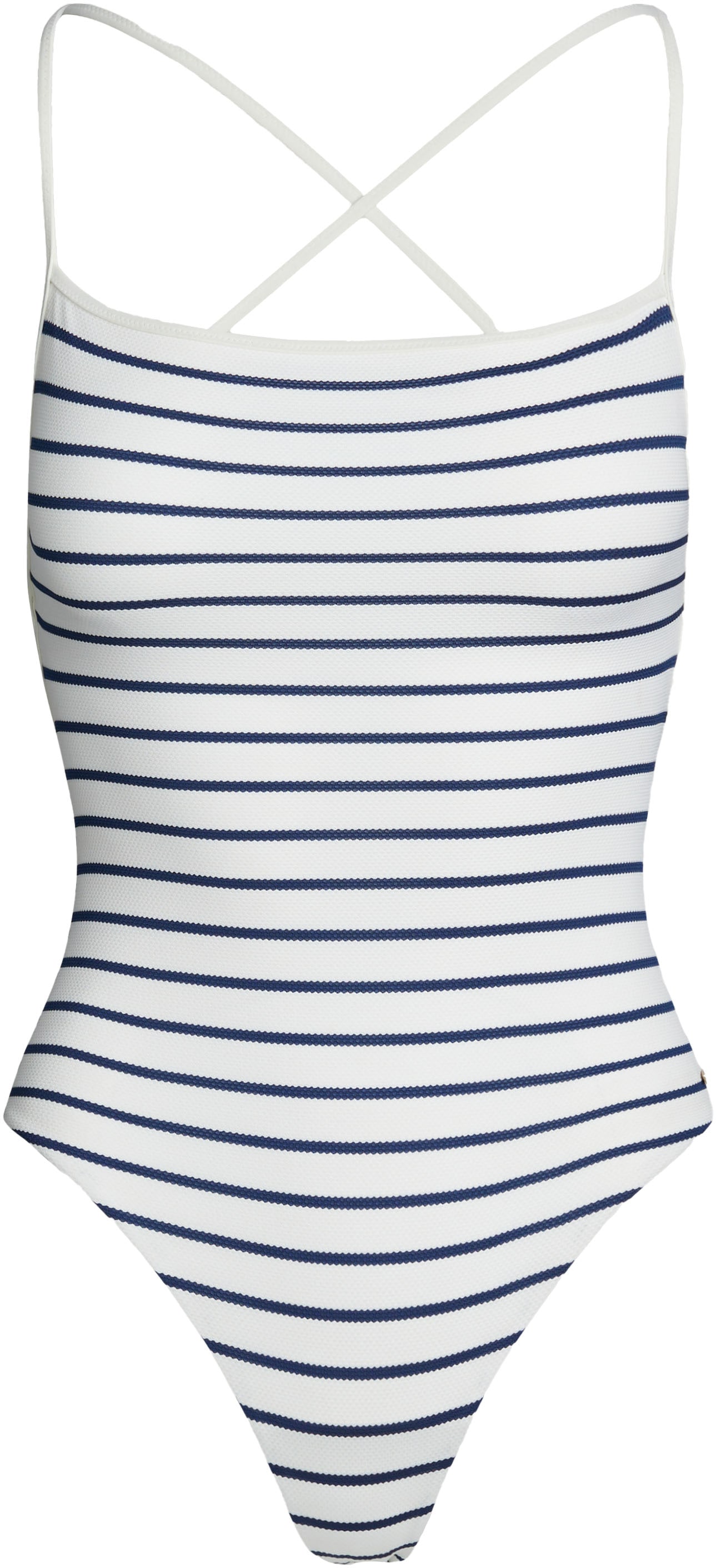Tommy Hilfiger Swimwear Maillot de bain »STRAIGHT NECK ONE PIECE PIQUE« mit Streifenmuster