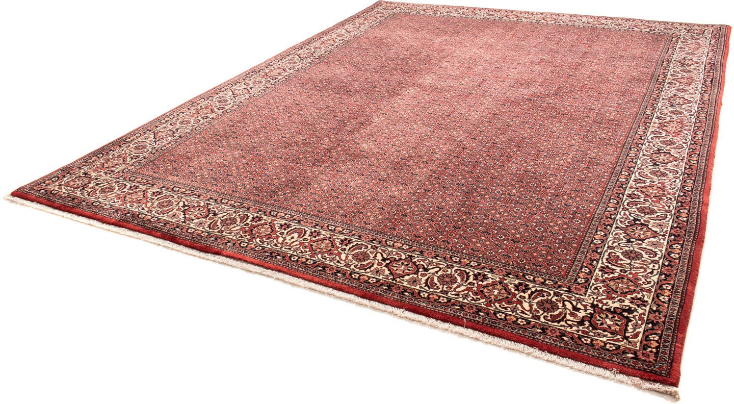 Image of morgenland Orientteppich »Perser - Bidjar - 338 x 258 cm - rot«, rechteckig, 15 mm Höhe, Wohnzimmer, Handgeknüpft, Einzelstück mit Zertifikat bei Ackermann Versand Schweiz