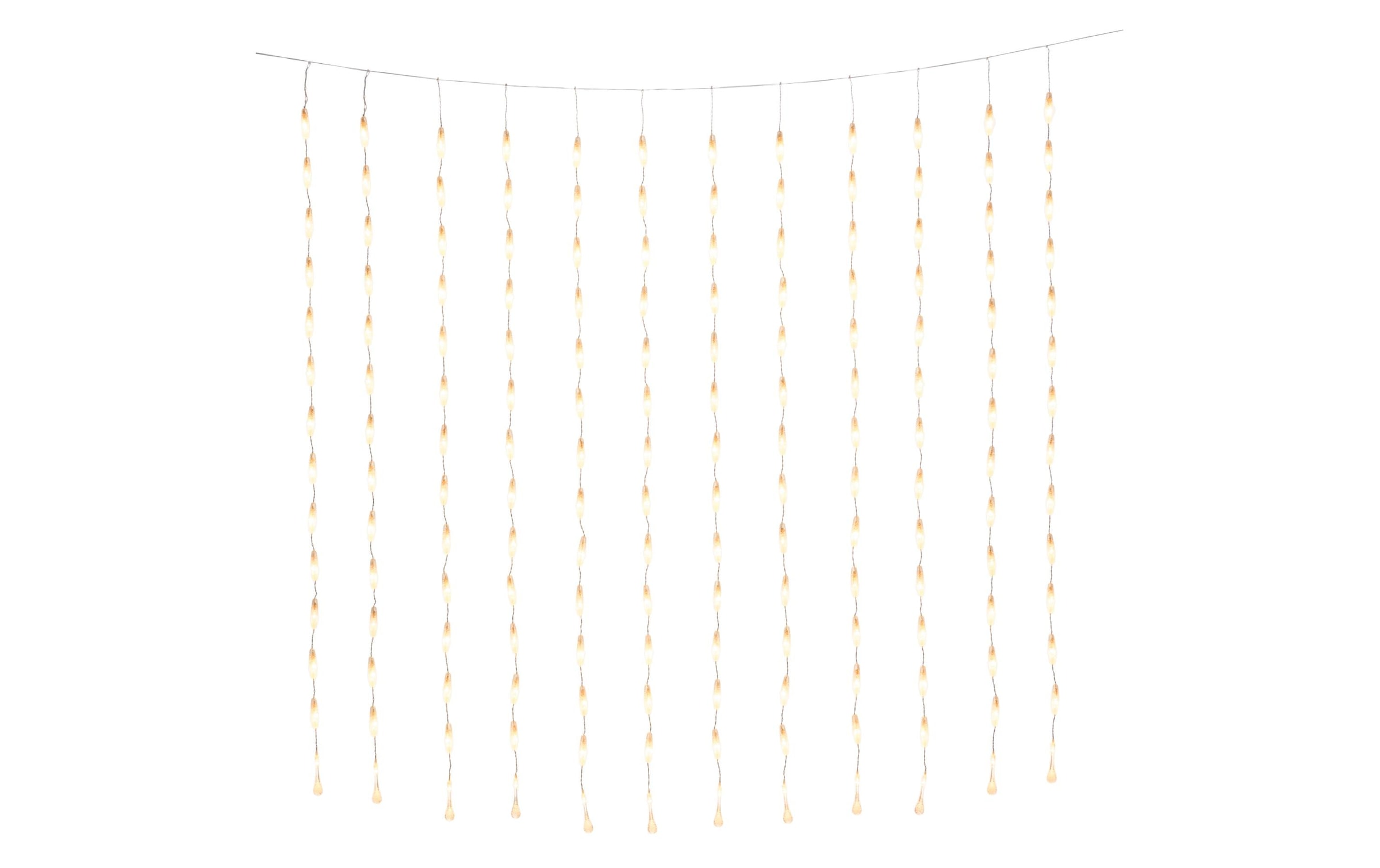 KONSTSMIDE LED-Lichtervorhang »LED-Lichtervorhang Tropf«