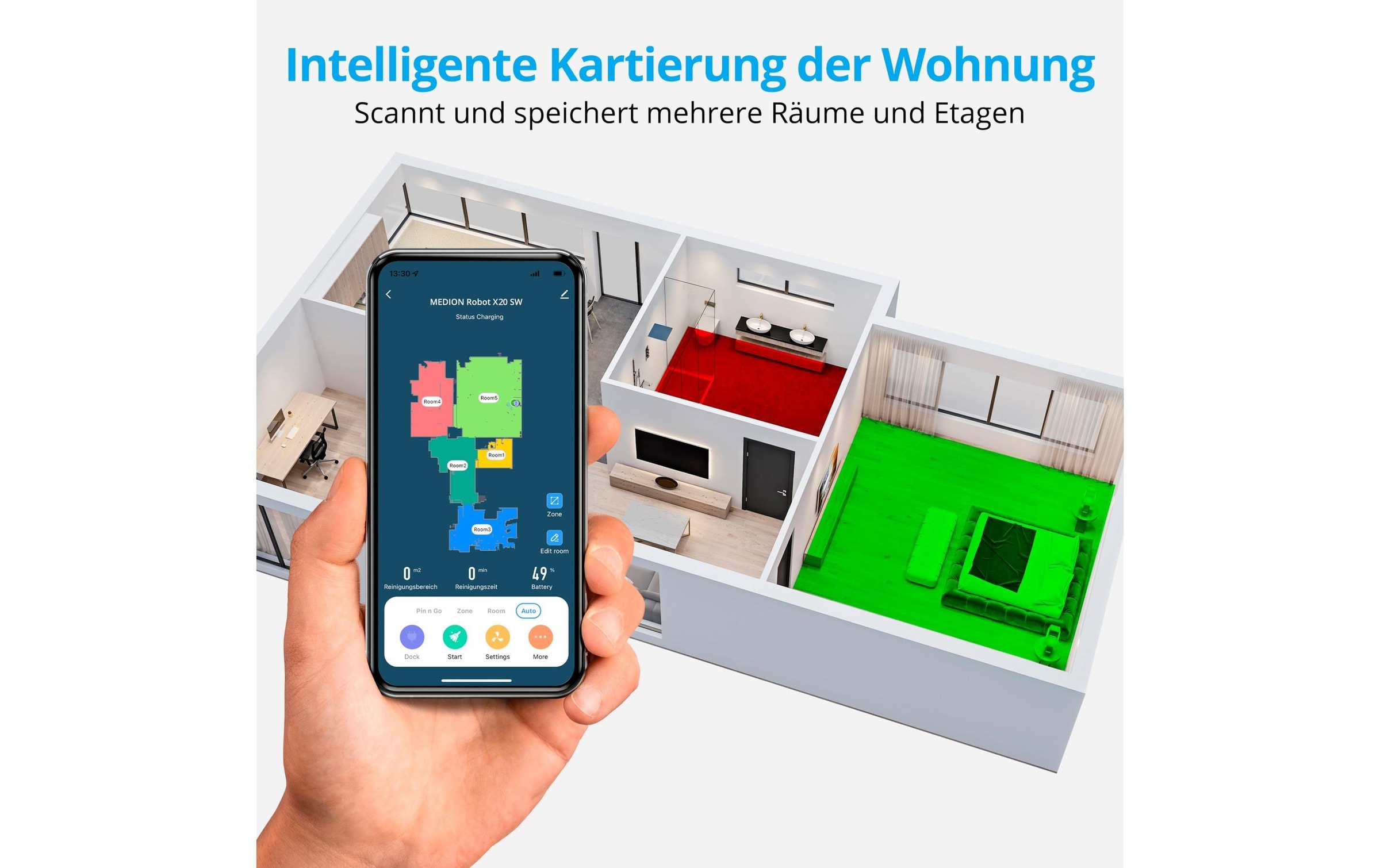 Medion® Wischroboter »MD 11415«