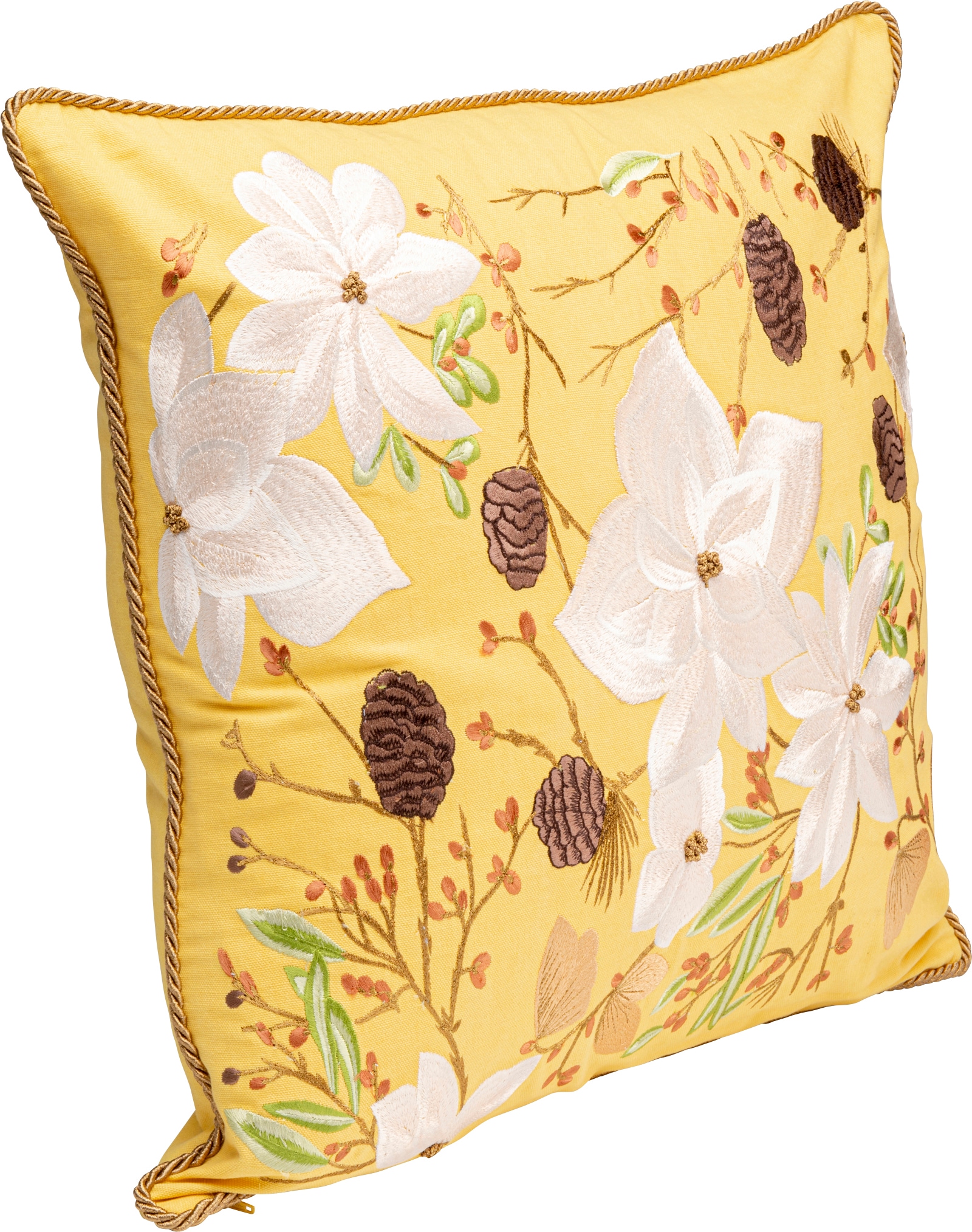 Kare Design Coussin décoratif »Arbusti, Kissenhülle mit Füllung, 50x50 cm« stützt Kopf und Nacken angenehm und sorgt für erholsamen Schlaf