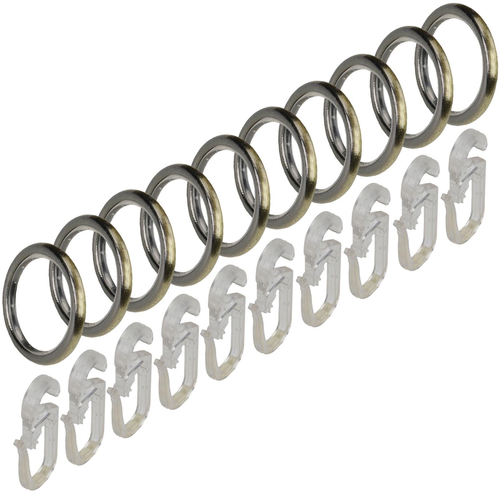 Liedeco Gardinenstange »Esp Kegel«, 2 läufig-läufig, Fixmass, 2-läufig im Fixmass Ø 16 mm