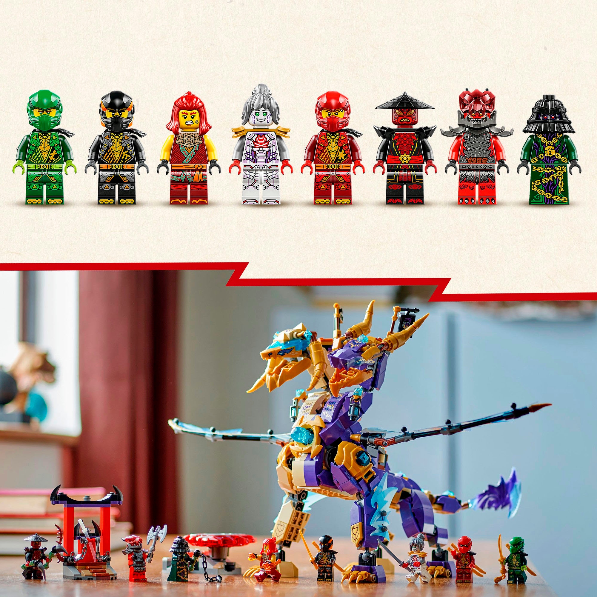 LEGO® Pions de construction »Lichtbogendrache (71836), LEGO® Ninjago« Made in Europe