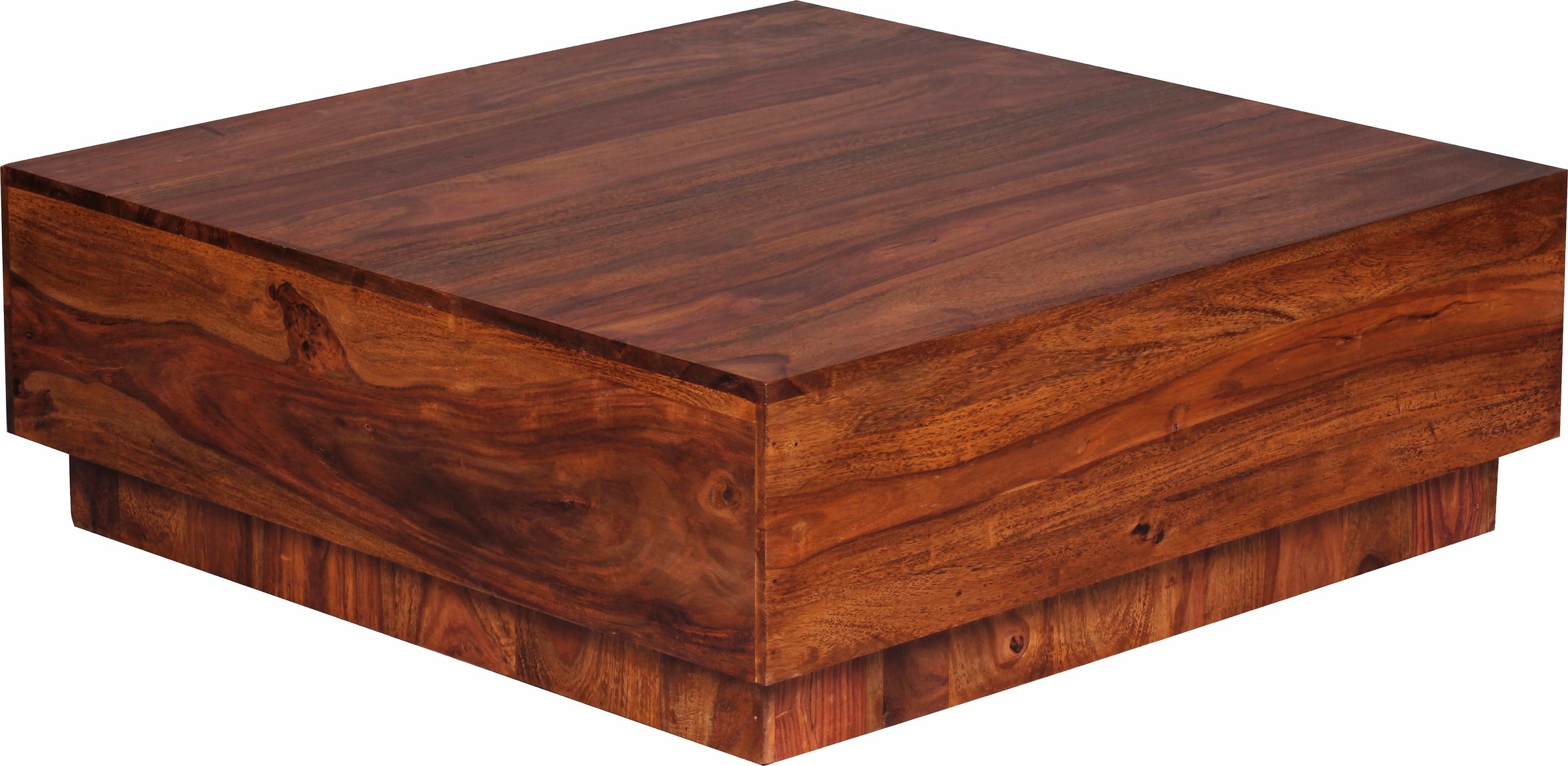 Image of Home affaire Couchtisch »Sekar«, 90 x 90 cm, aus massivem Sheeshamholz bei Ackermann Versand Schweiz