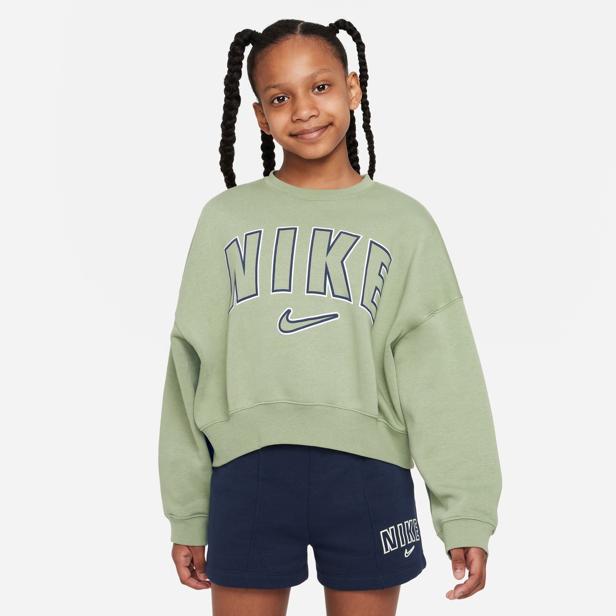 Trendige Nike Sportswear Sweatshirt CREW FLC ohne Mindestbestellwert - PRNT TREND für »NSW kaufen Kinder«