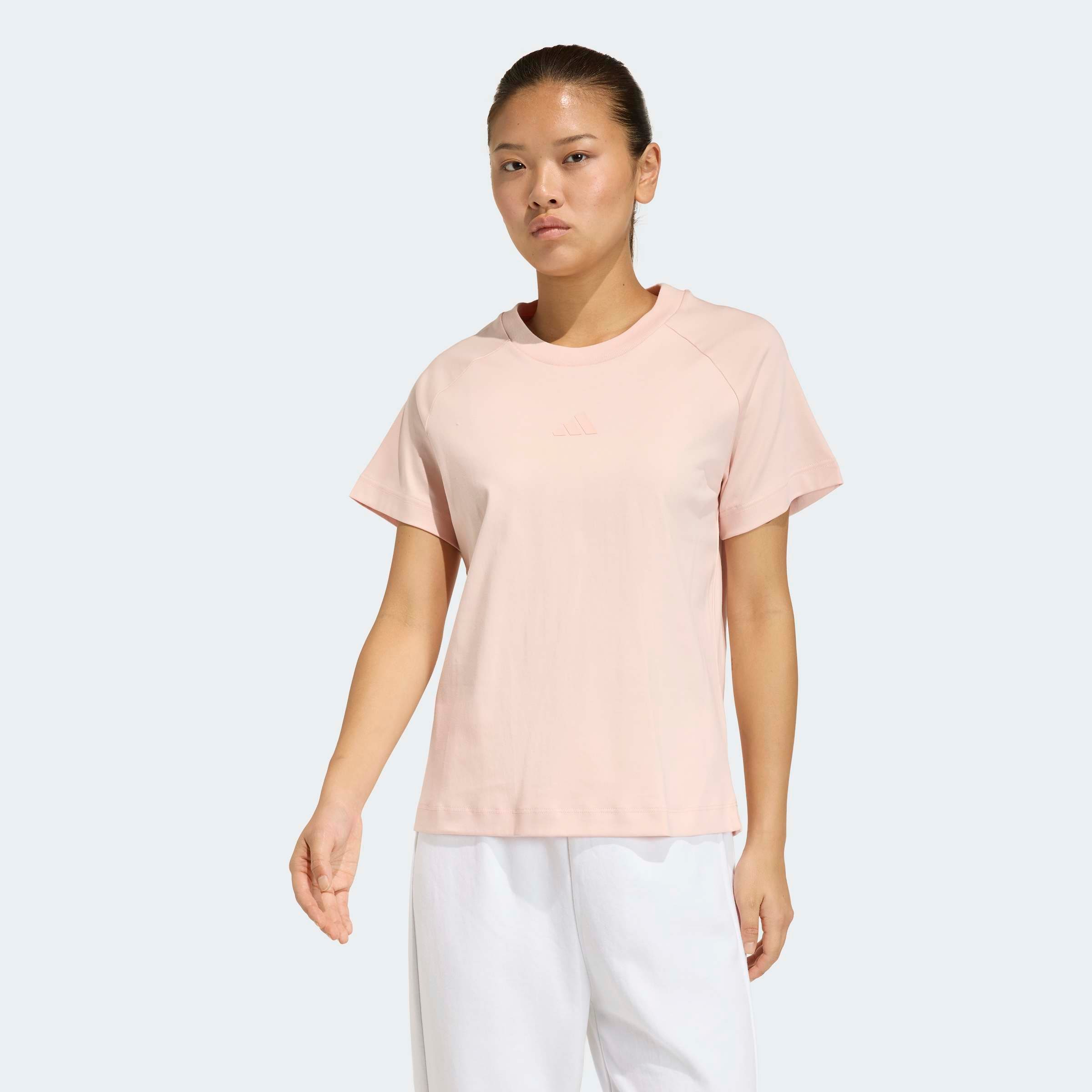 Image of adidas Sportswear T-Shirt "SOFT LUXUS"