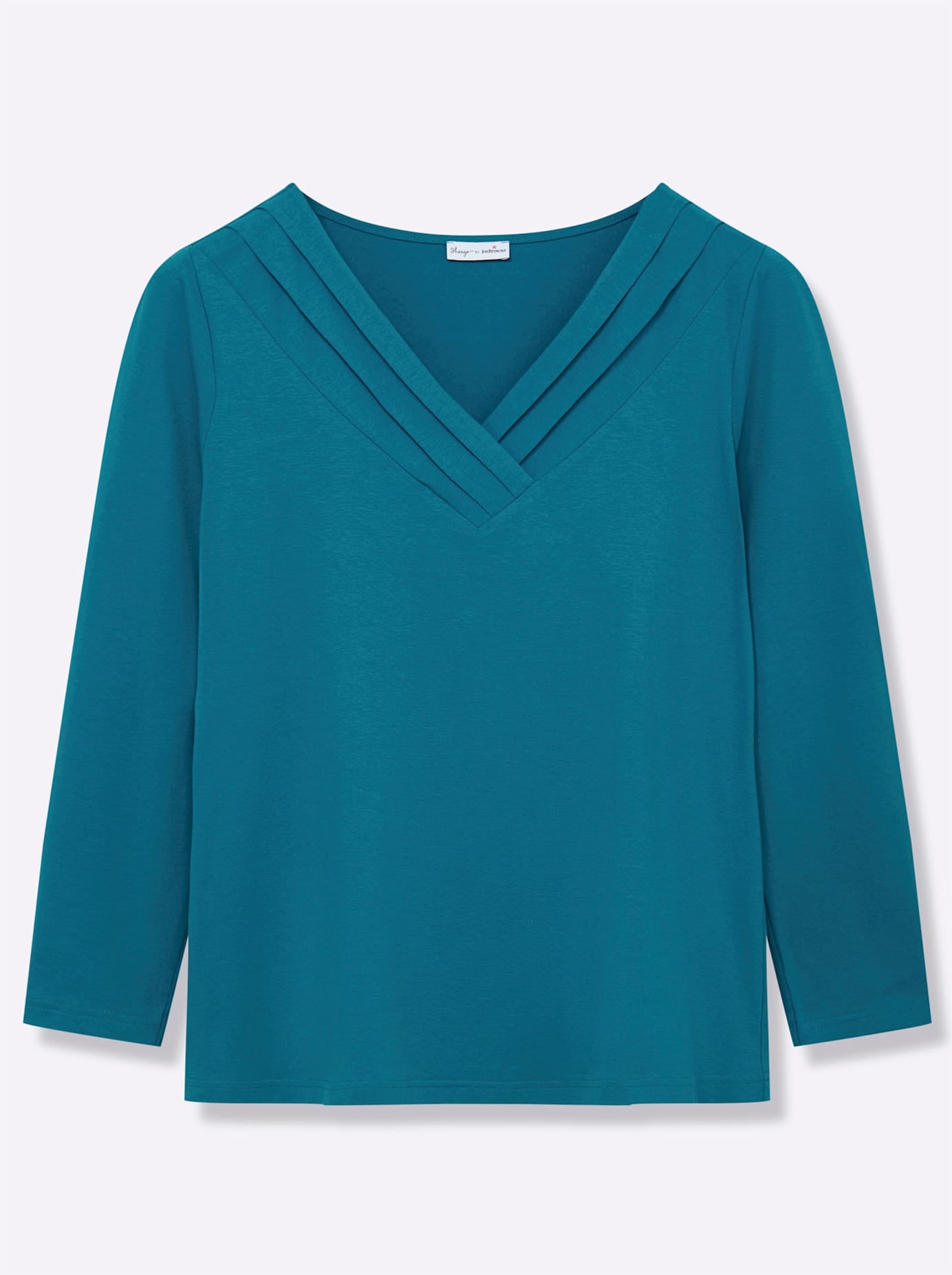 sheego by Joe Browns Langarmshirt »Langarmshirt«, (1 tlg.)