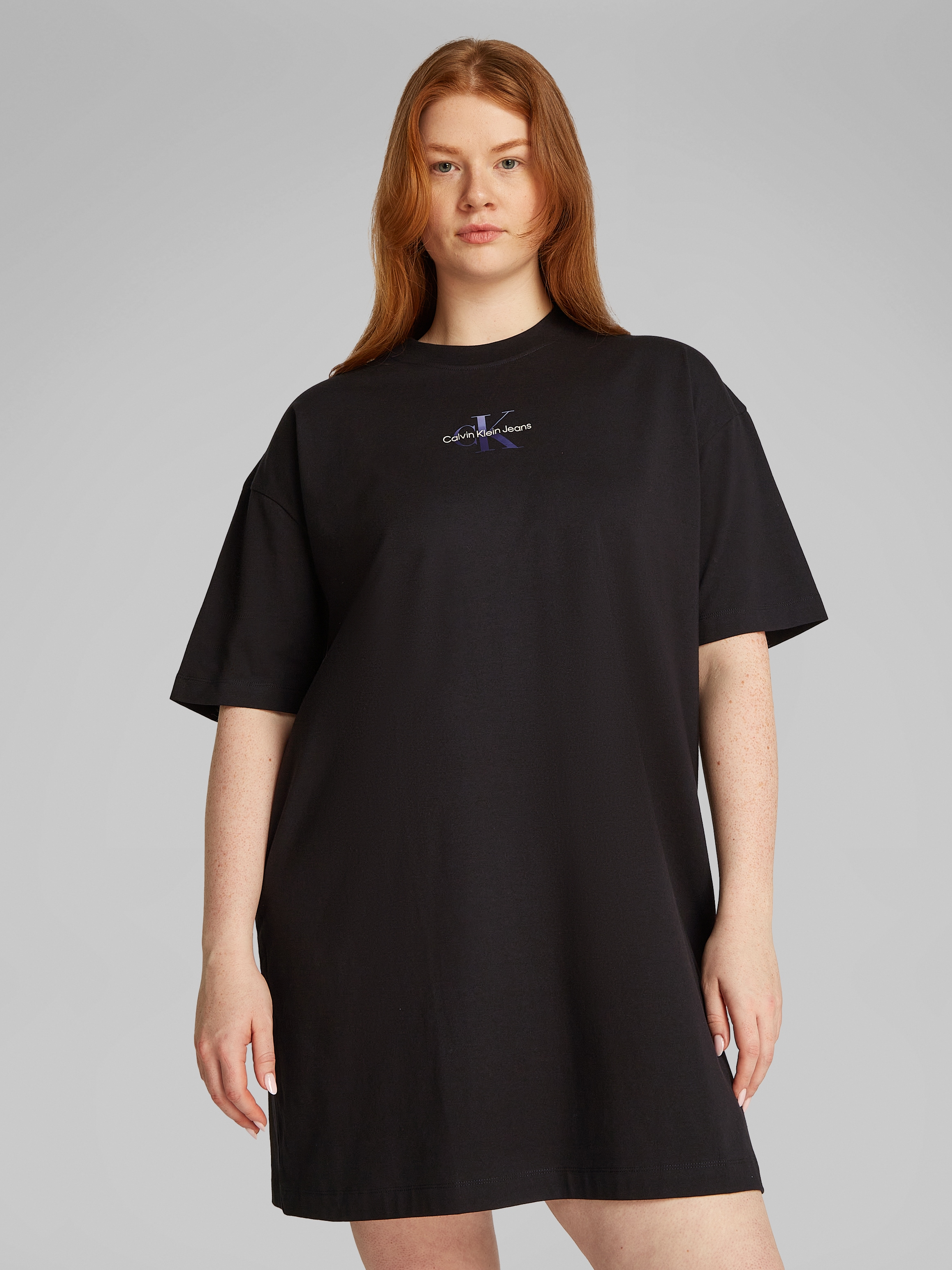 Calvin Klein Jeans Plus Shirtkleid »PLUS GRADIENT MONOLOGO TEE DRESS«, in grossen Grössen