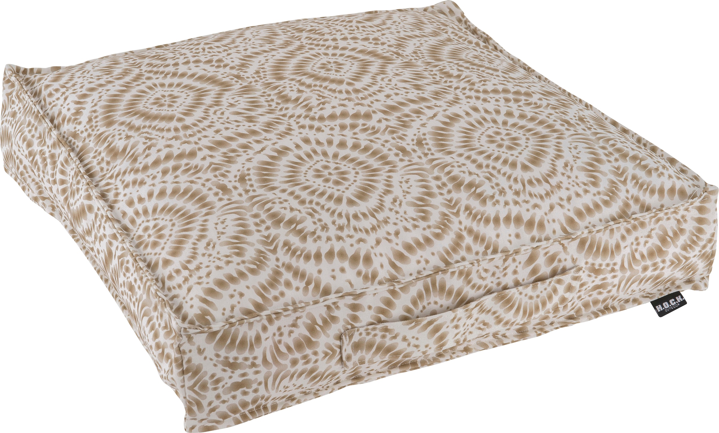 Image of H.O.C.K. Palettenkissen "Badu Batik Steel Outdoor" Matratzenkissen