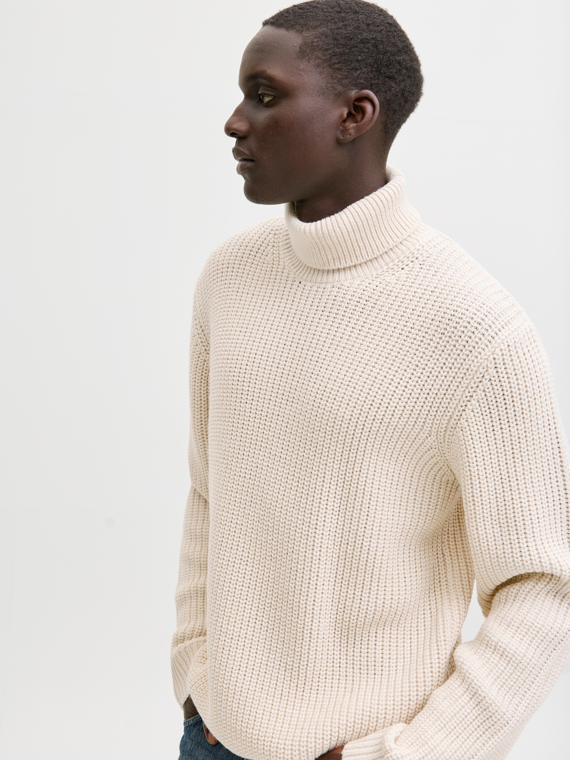 Jack & Jones Pull à col roulé »JORBLEECKER KNIT ROLL NECK BF«