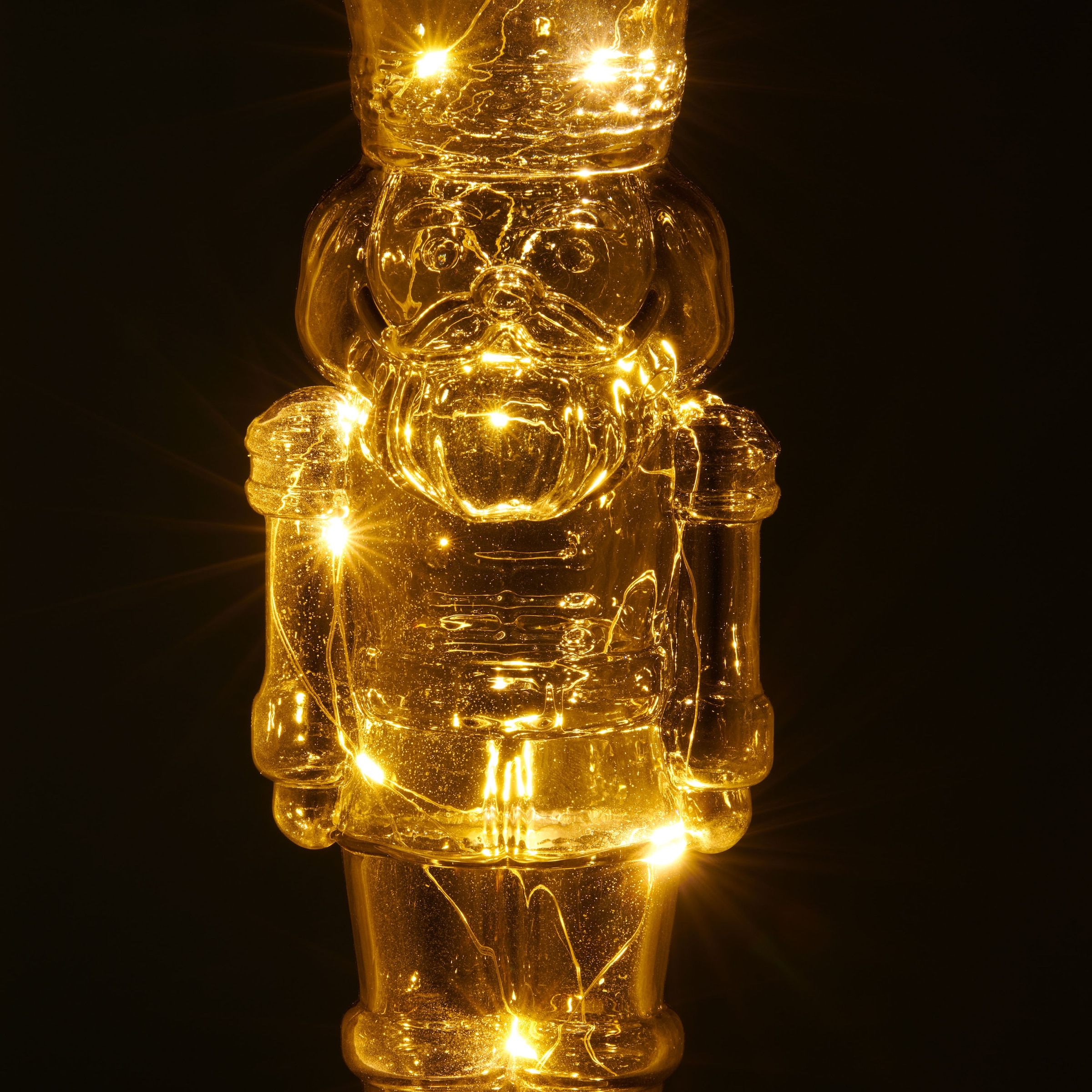Creativ home Figurine décorative LED »Deko-Figur Nussknacker« Module LED 1 cuis avec éclairage LED