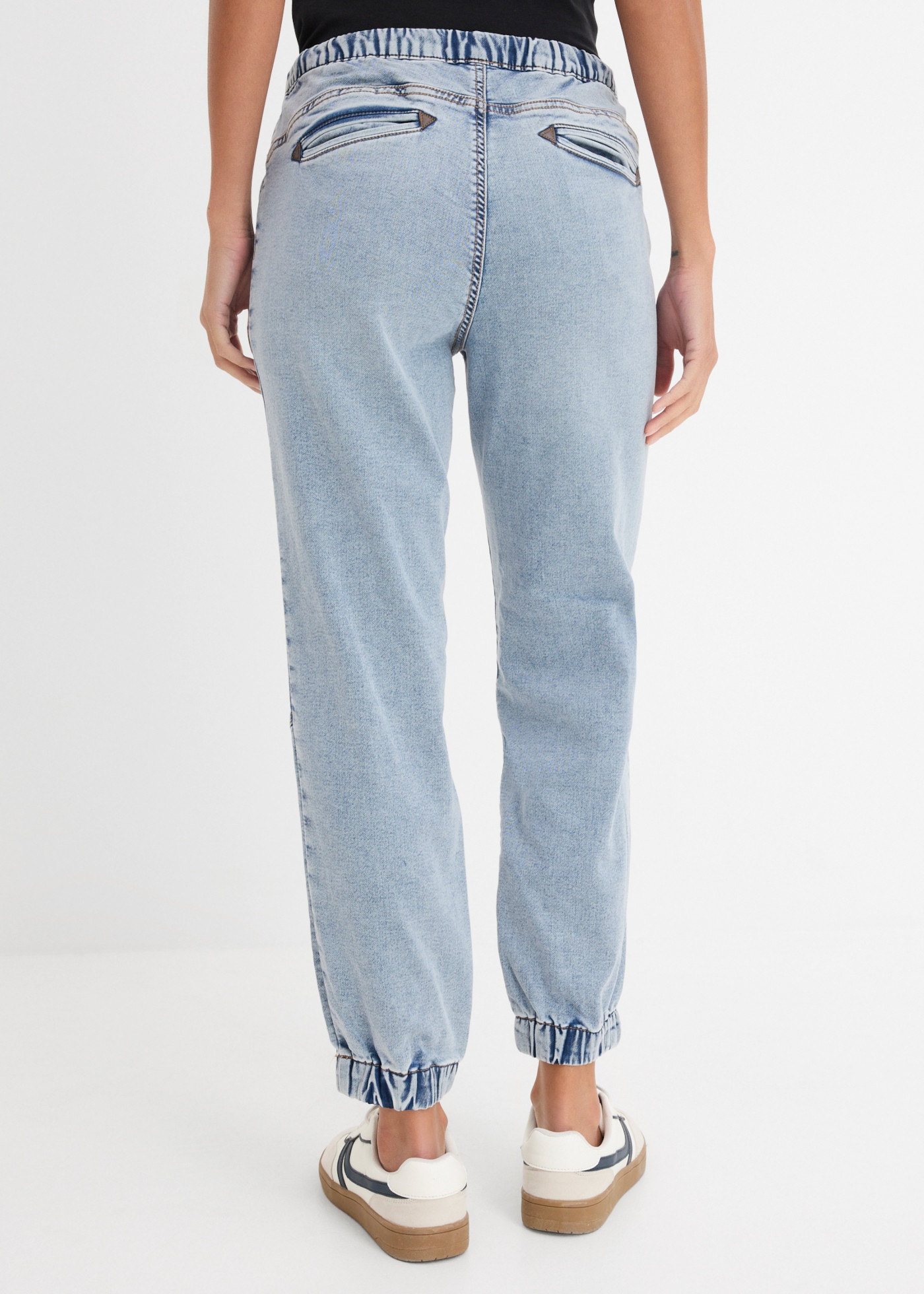 bonprix Jeggings en jeans coupe ample, en coton, polyester et élasthanne