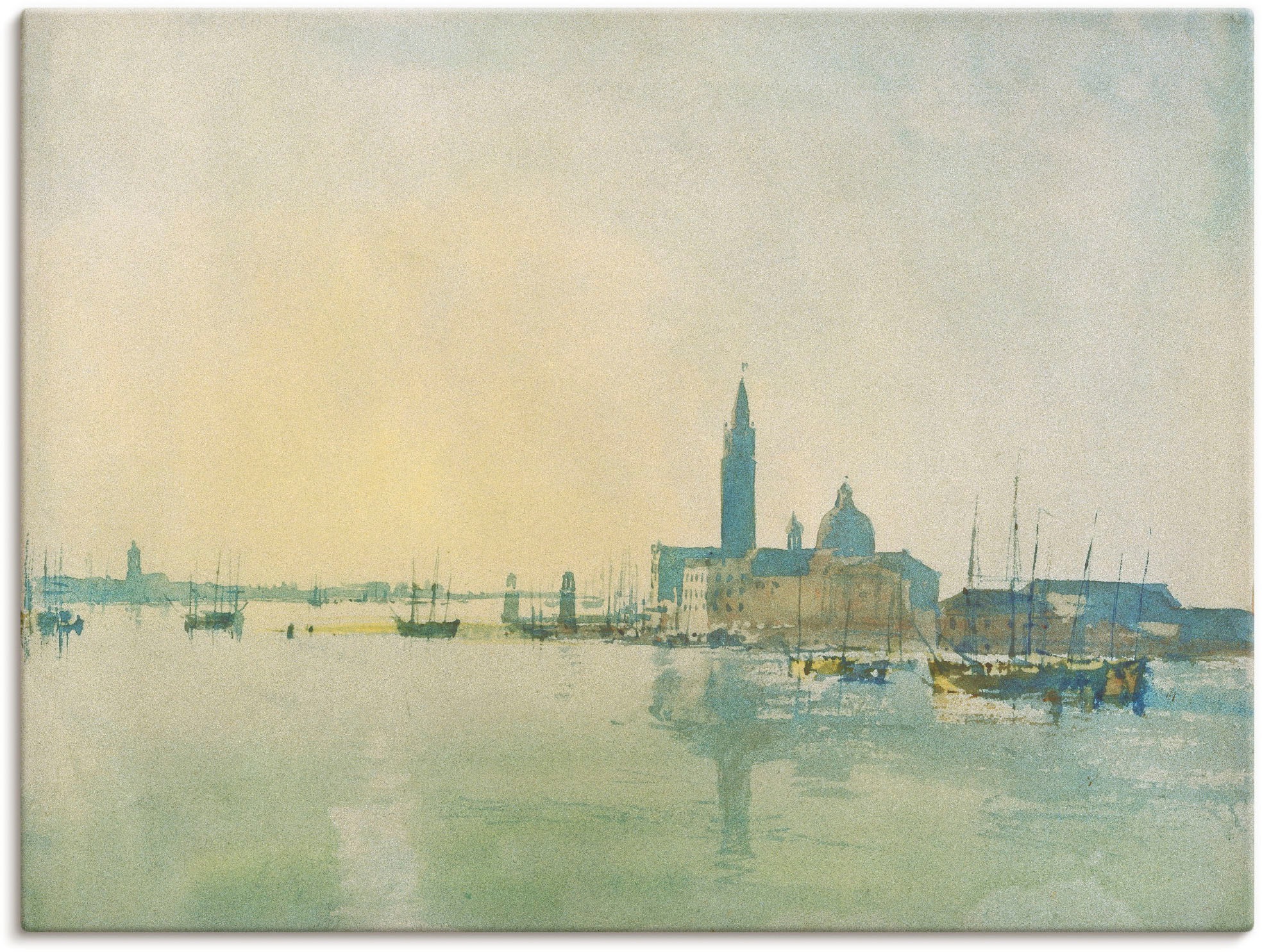 Image of Artland Wandbild »Morgenstimmung in Venedig.«, Europa, (1 St.), in vielen Grössen & Produktarten -Leinwandbild, Poster, Wandaufkleber / Wandtattoo auch für Badezimmer geeignet bei Ackermann Versand Schweiz