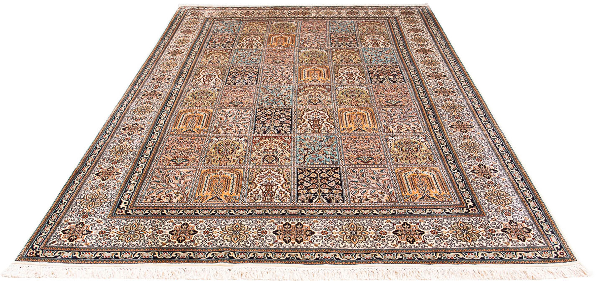 Image of morgenland Orientteppich »Perser - Classic - 250 x 171 cm - mehrfarbig«, rechteckig, 10 mm Höhe, Wohnzimmer, Handgeknüpft, Einzelstück mit Zertifikat bei Ackermann Versand Schweiz