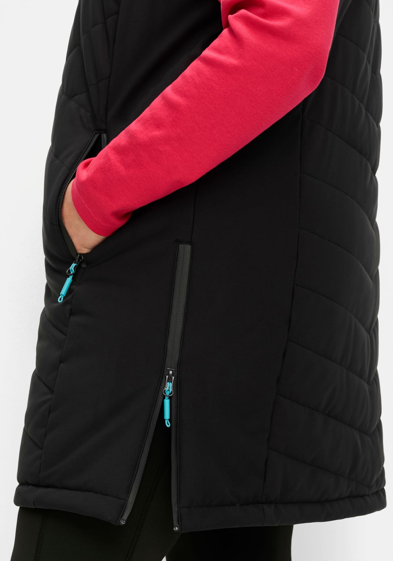 Sheego Langjacke, ohne Kapuze