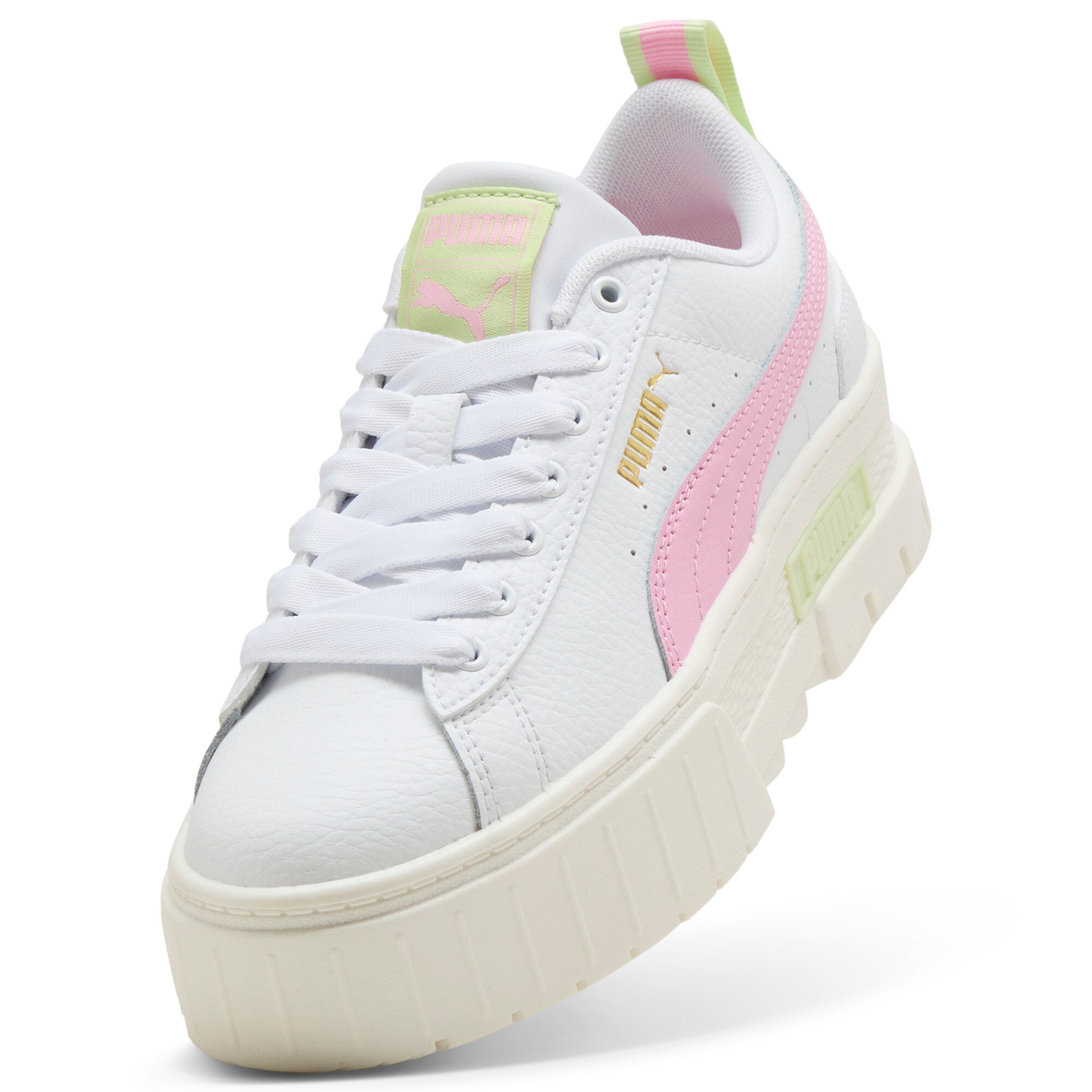 PUMA Sneakers »MAYZE LTH JR«  mit strukturierter Plateau-Gummisohle, herausnehmbare Innensohle