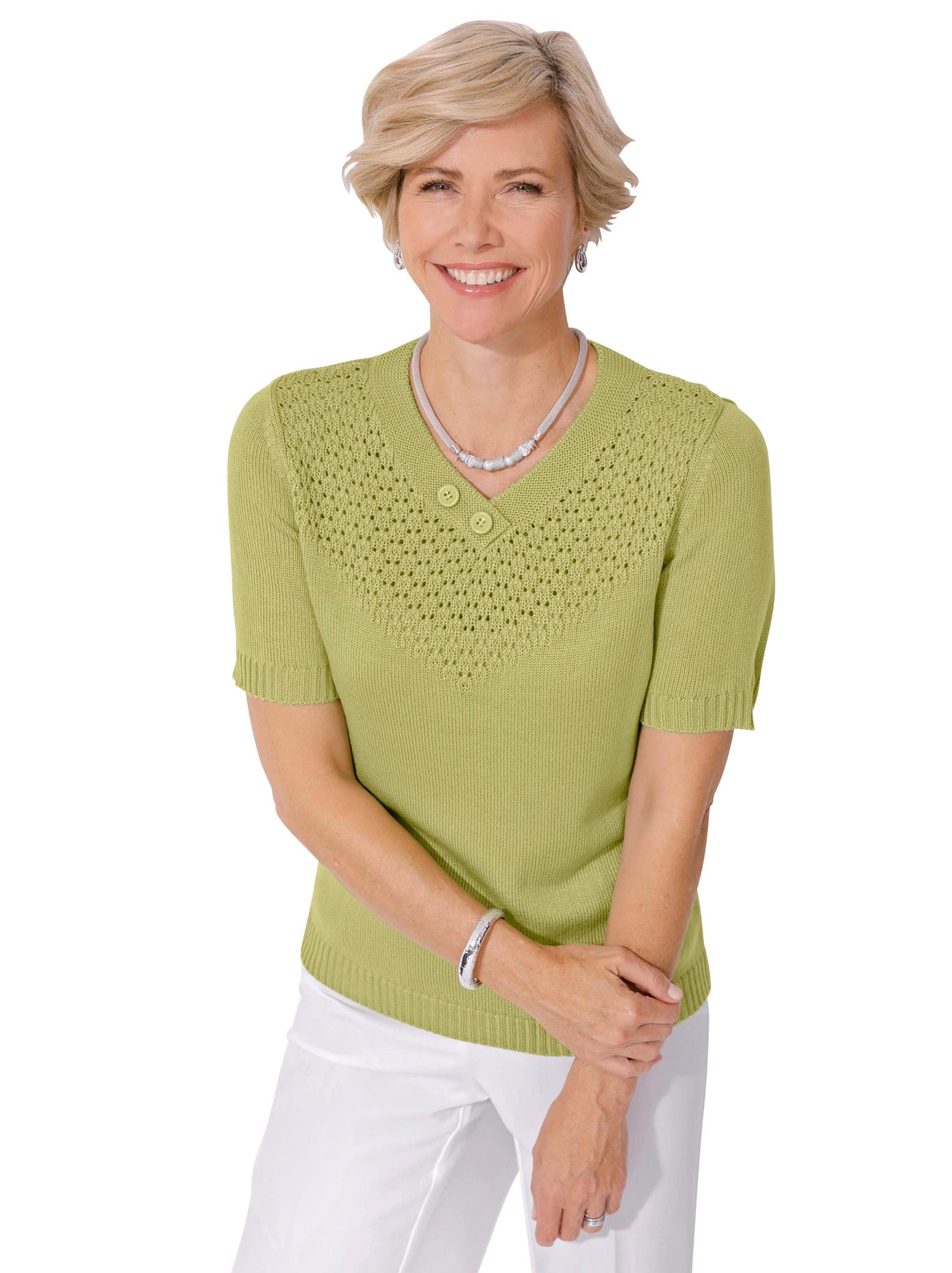 Classic Kurzarmpullover »Pullover« kaufen