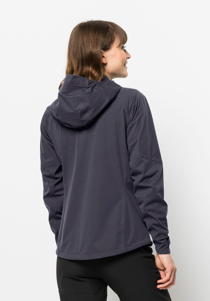 Jack Wolfskin Outdoorjacke »HIGHEST PEAK JACKET W« mit Kapuze