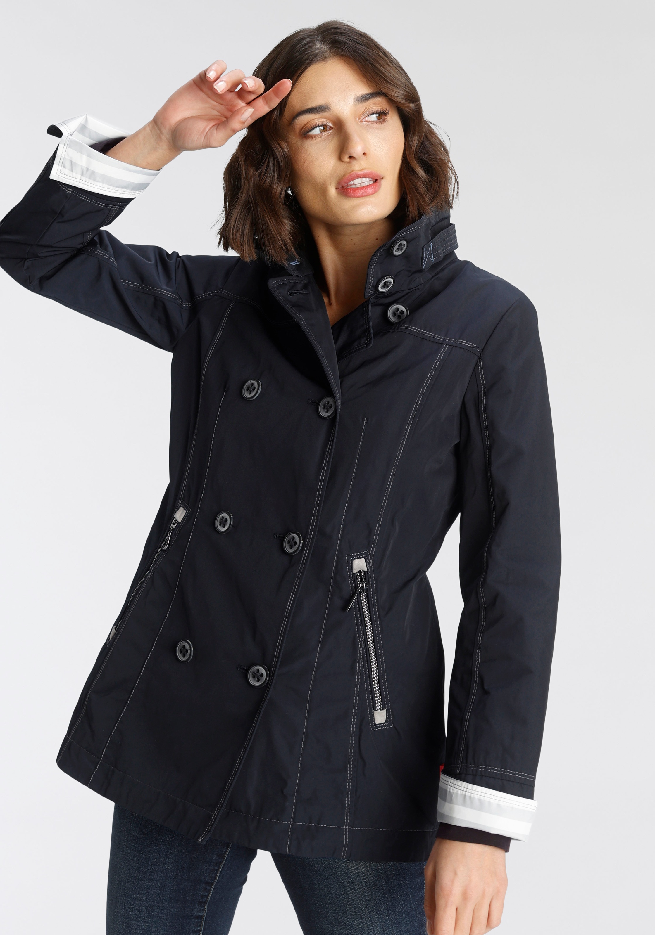 Image of Gil Bret Outdoorjacke, mit 2 reihigem Knopfverschluss bei Ackermann Versand Schweiz