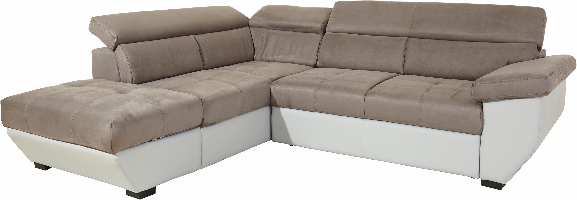 COTTA Ecksofa »Speedway L-Form«, mit Kopfteilverstellung, wahlweise mit Bettfunktion & Bettkasten
