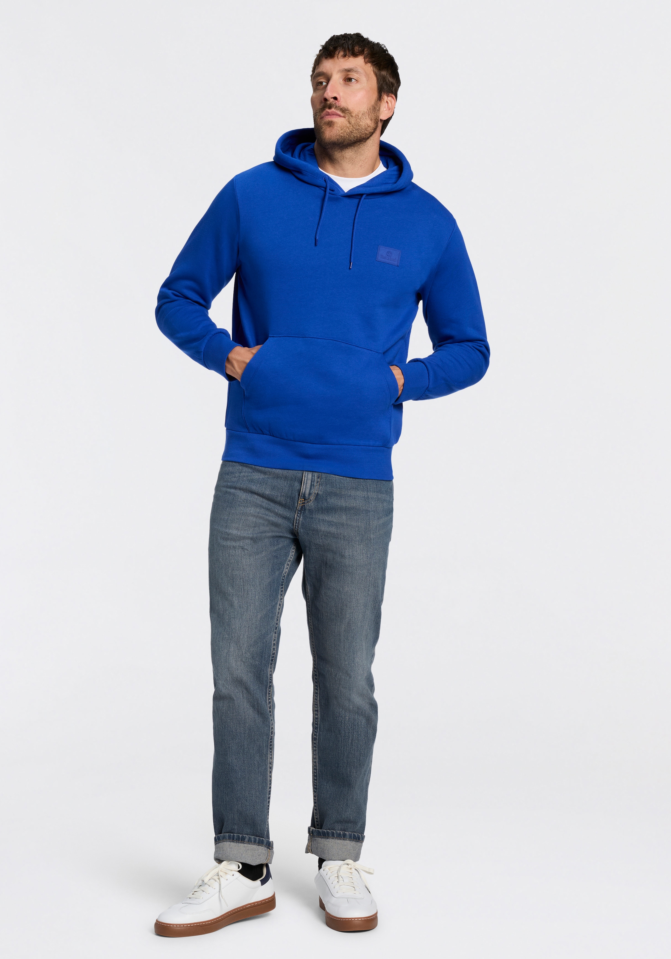 Timberland Hoodie »Silicon Badge BB Hoodie«, en coton et polyester, tailles S à XXXL
